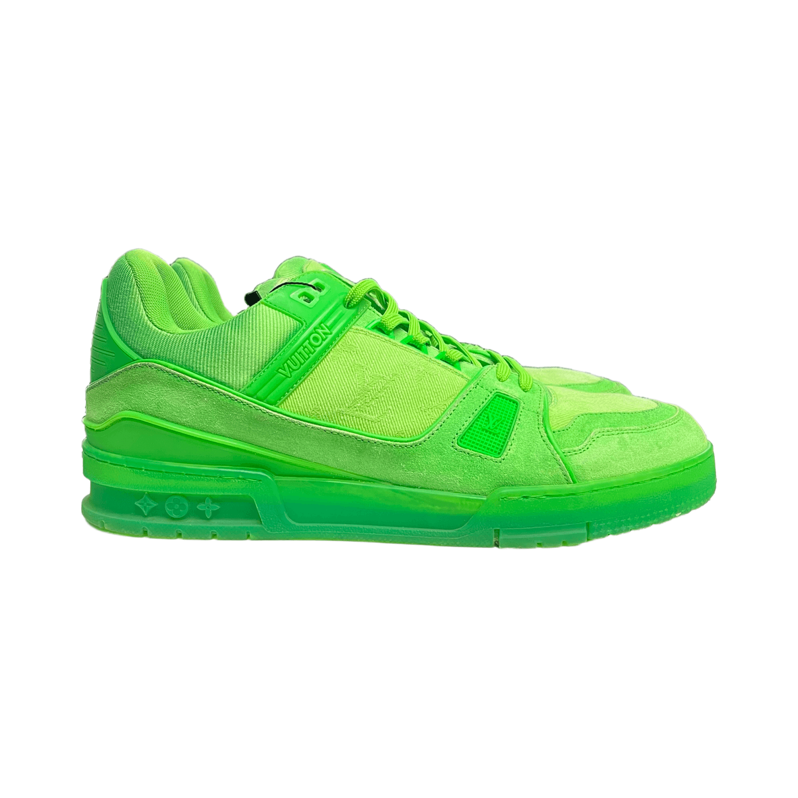 LV Trainer Sneakers Fluroescent Green