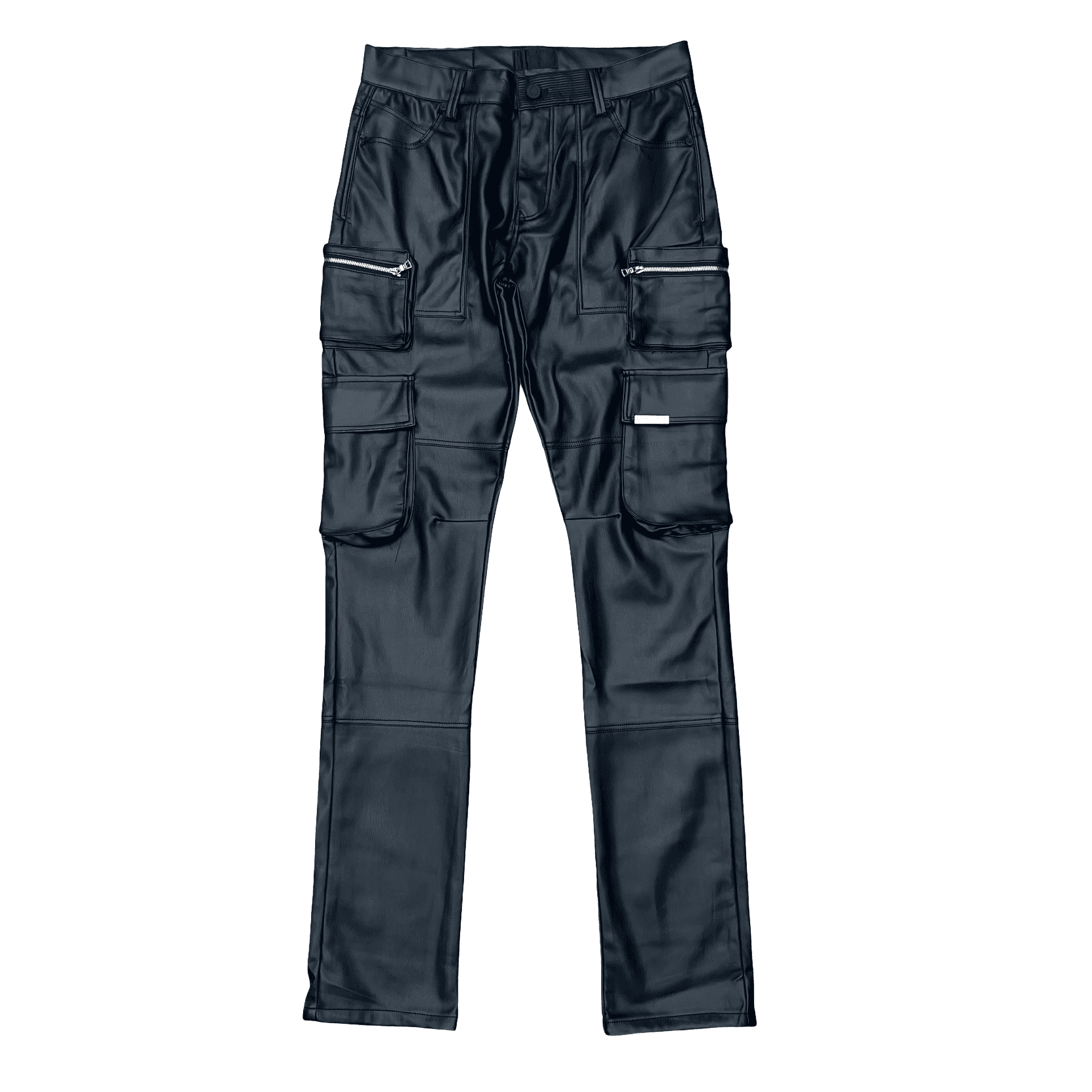 RTA Slate Leather Cargo Pants Black — photo 1 of 2