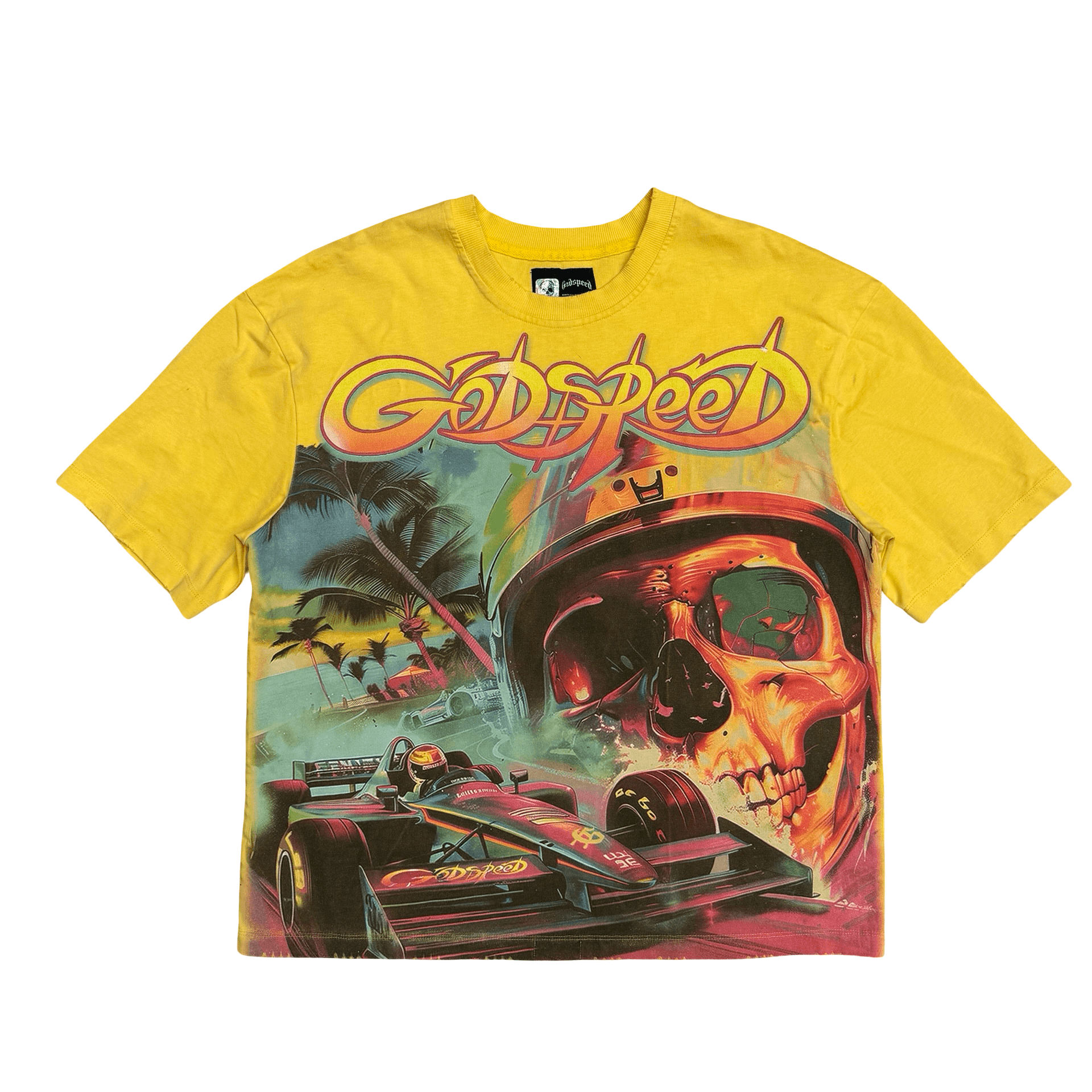 Godspeed F1 Dreams T-Shirt Yellow — photo 1 of 2