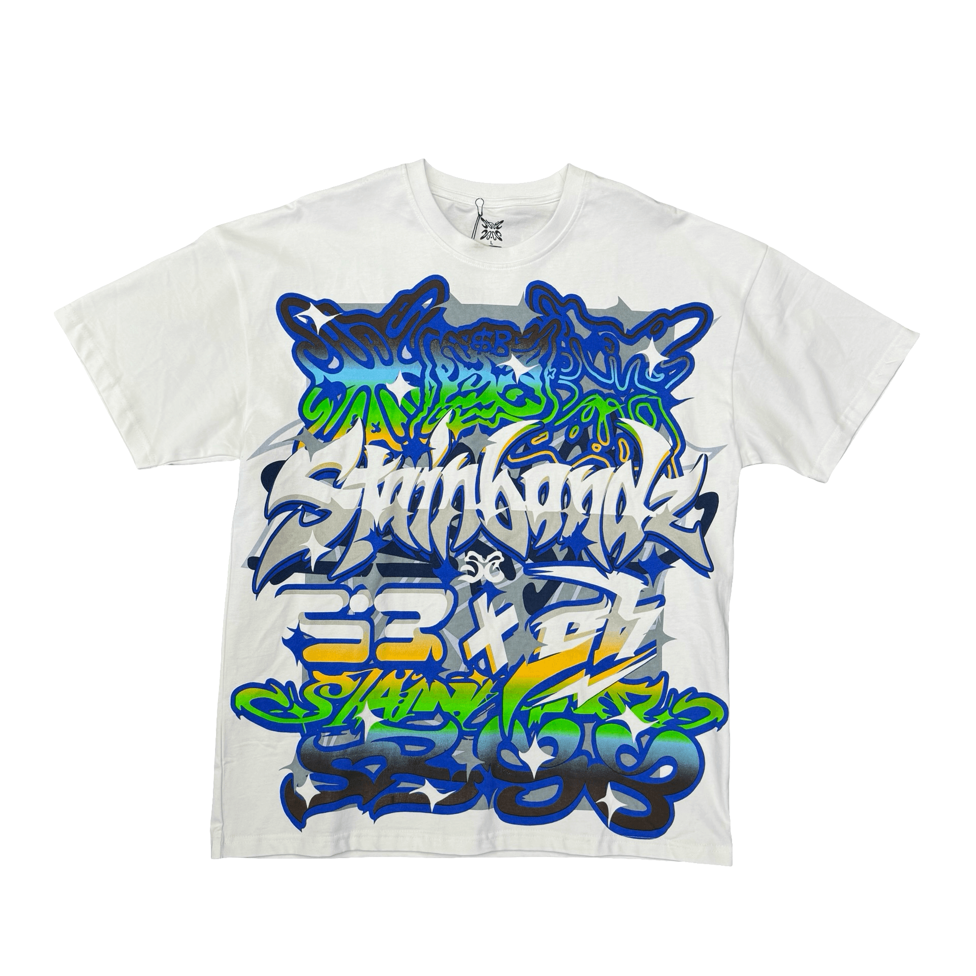 SB Studios Graffiti Logo T-Shirt White — photo 1 of 2