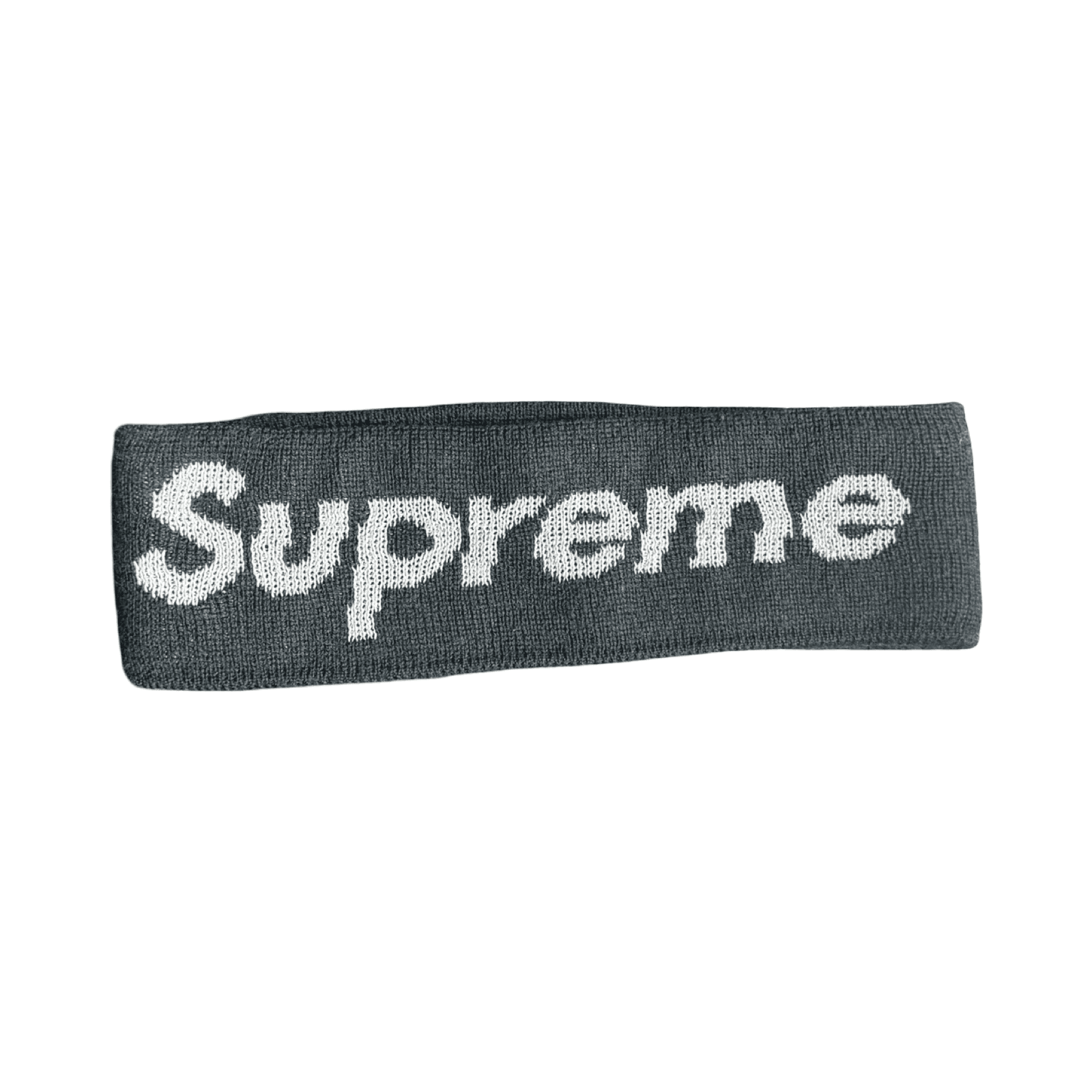 Supreme New Era Big Logo Headband Black