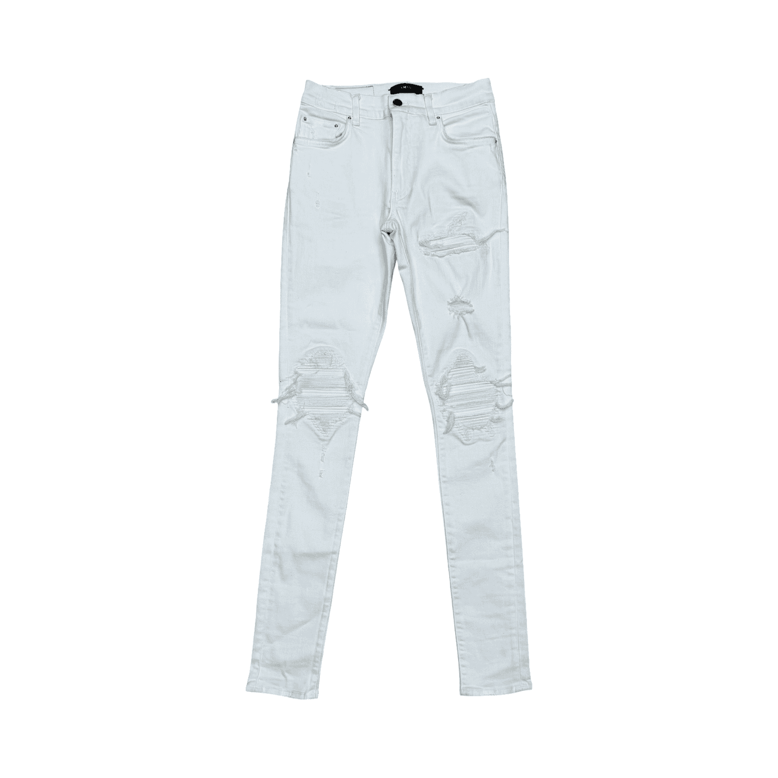 Amiri MX1 White Patch Jeans — photo 1 of 2
