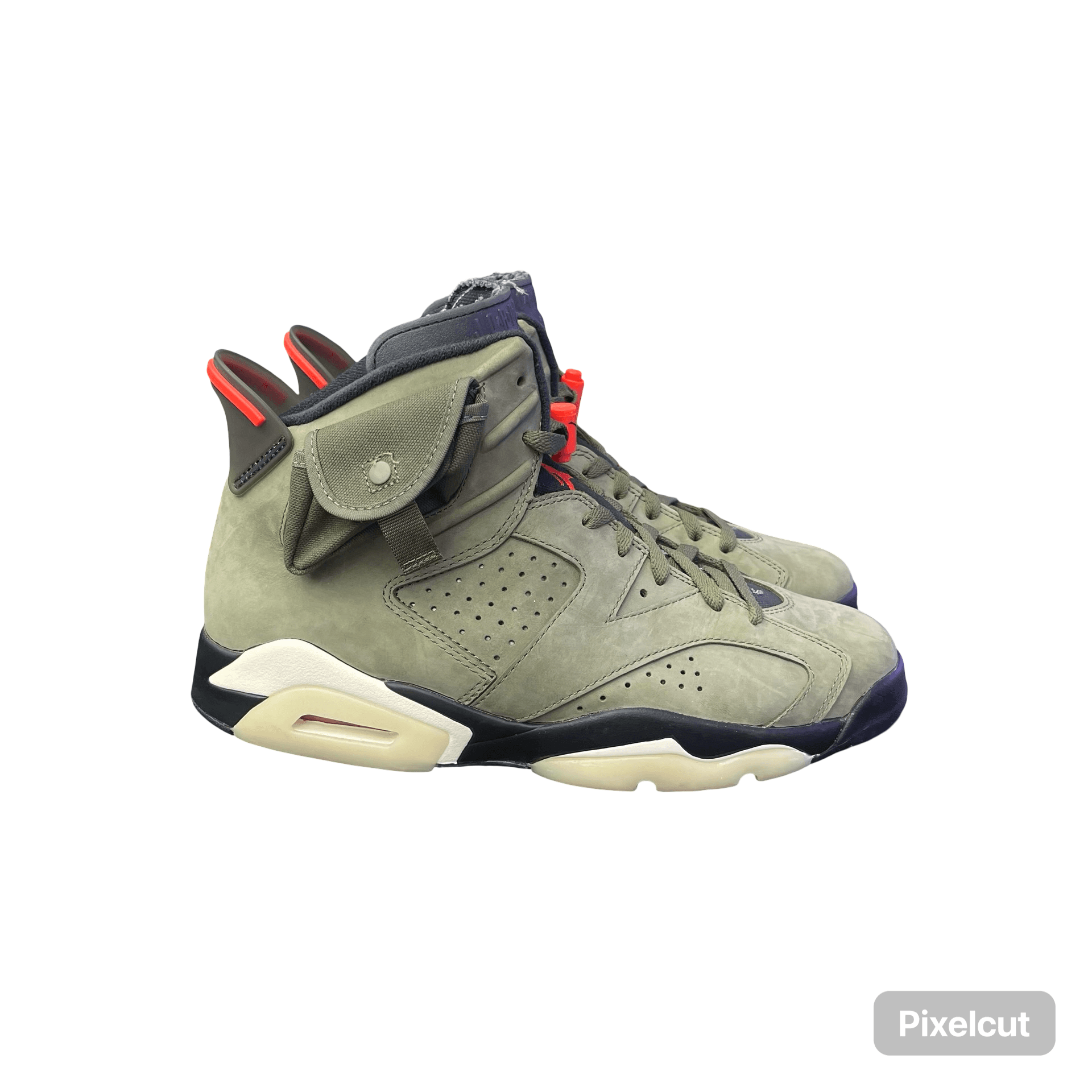 Nike Air Jordan 6 Retro Travis Scott Cactus Jack Olive — photo 1 of 7