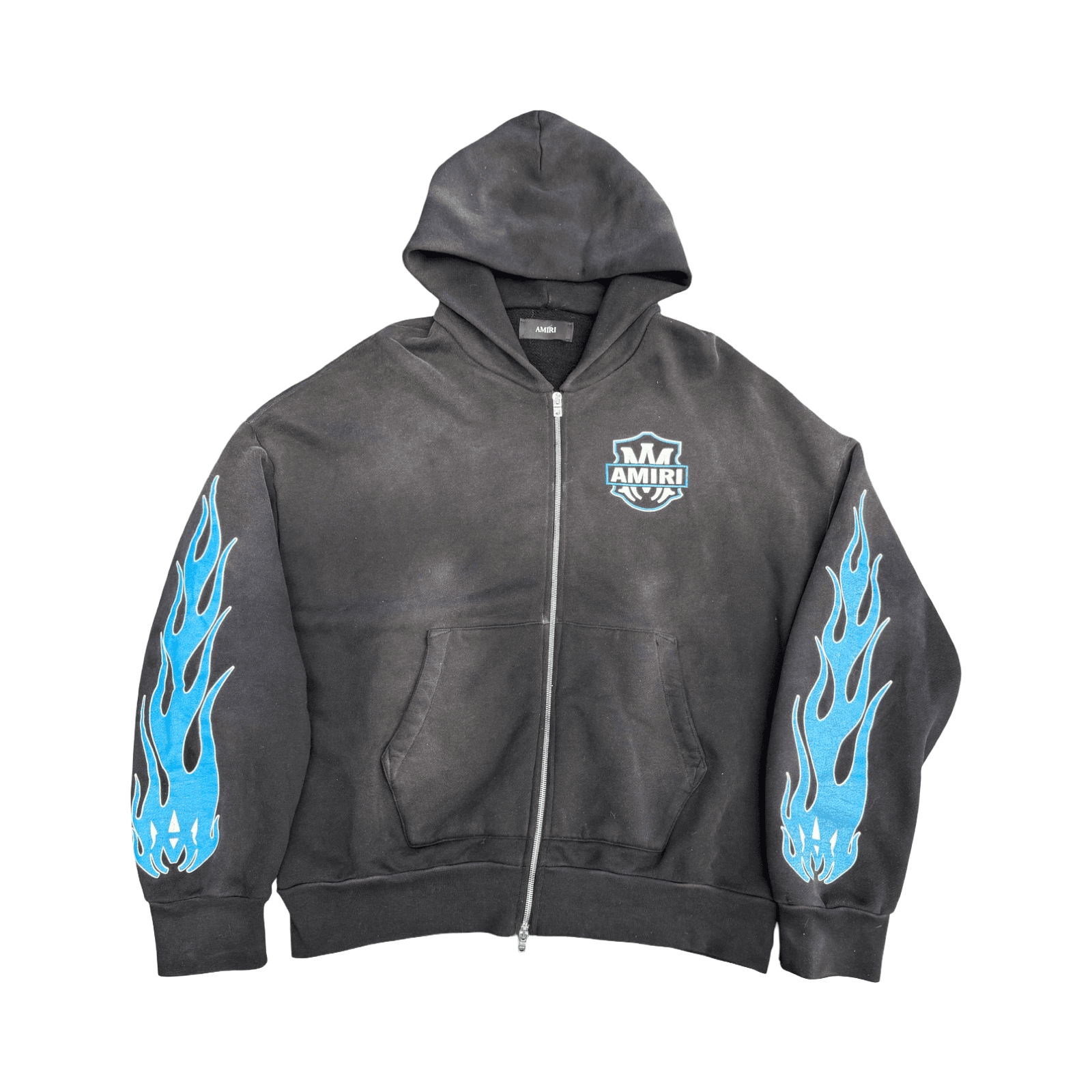 Amiri MA Flames Zip Hoodie — photo 1 of 2