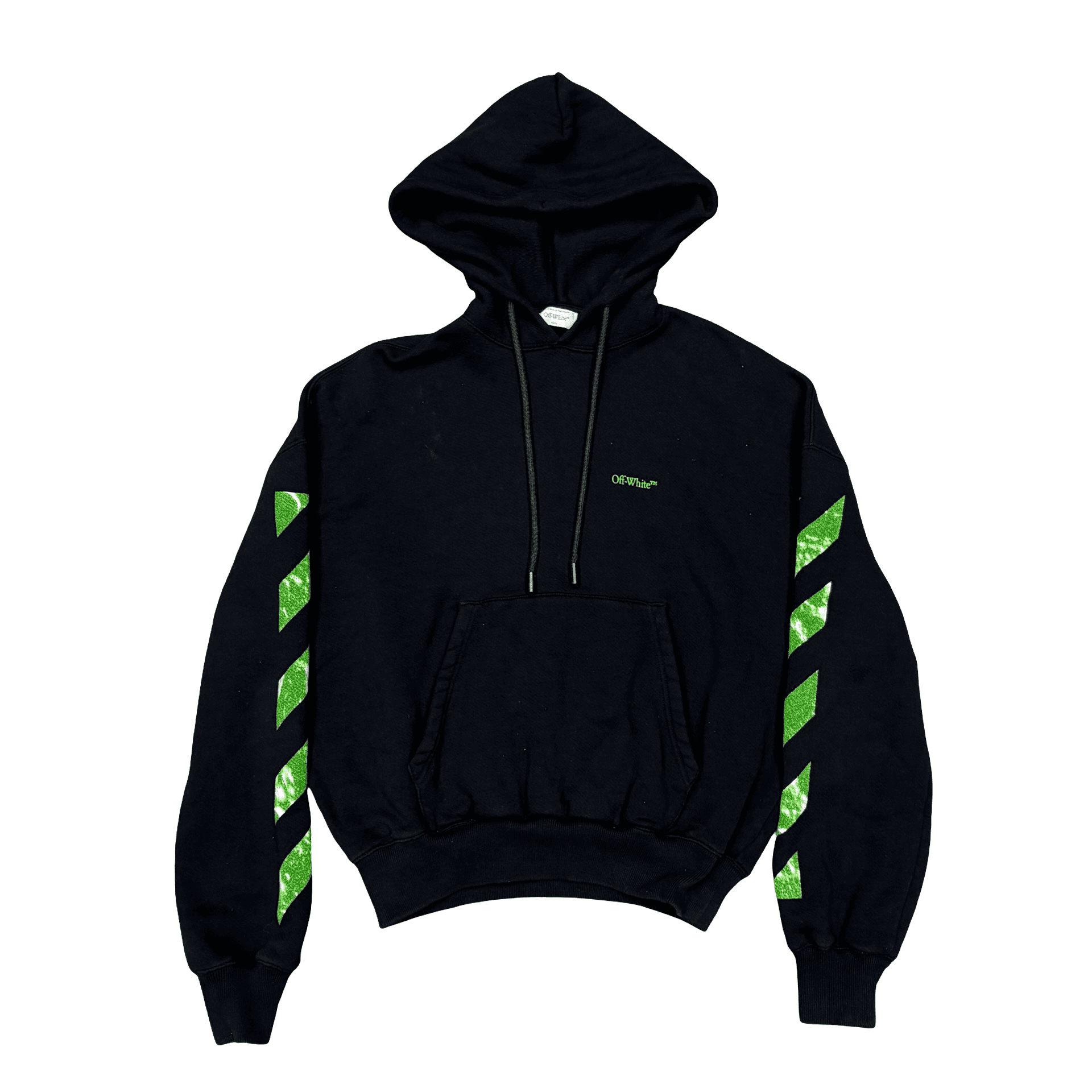 Off-White Moon Cam Arrow Skate Hoodie Black Green — photo 1 of 2