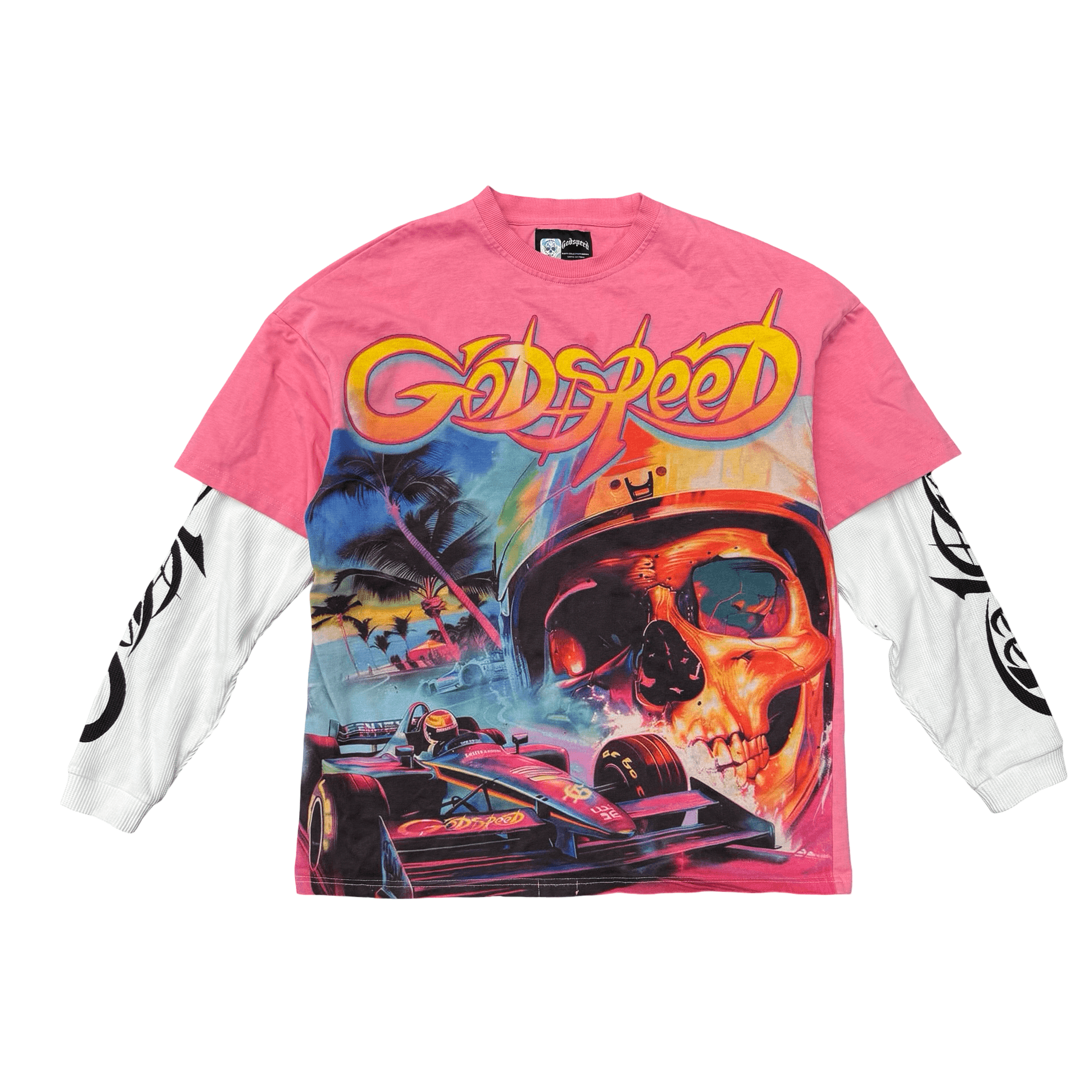 Godspeed F1 Dreams Layered T-Shirt Pink — photo 1 of 2