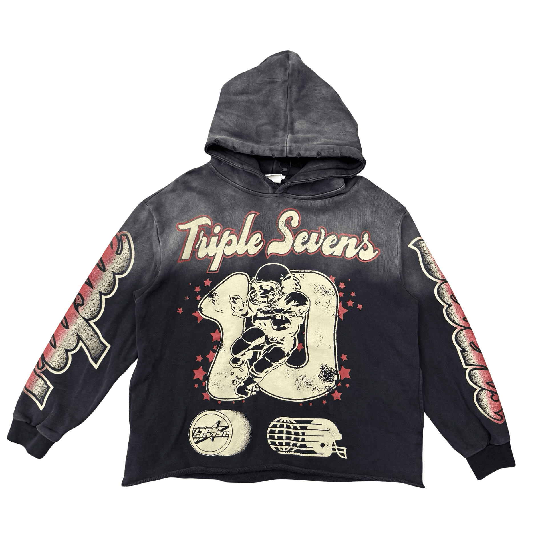 Triple Sevens All Star Vintage Hoodie Black — photo 1 of 2