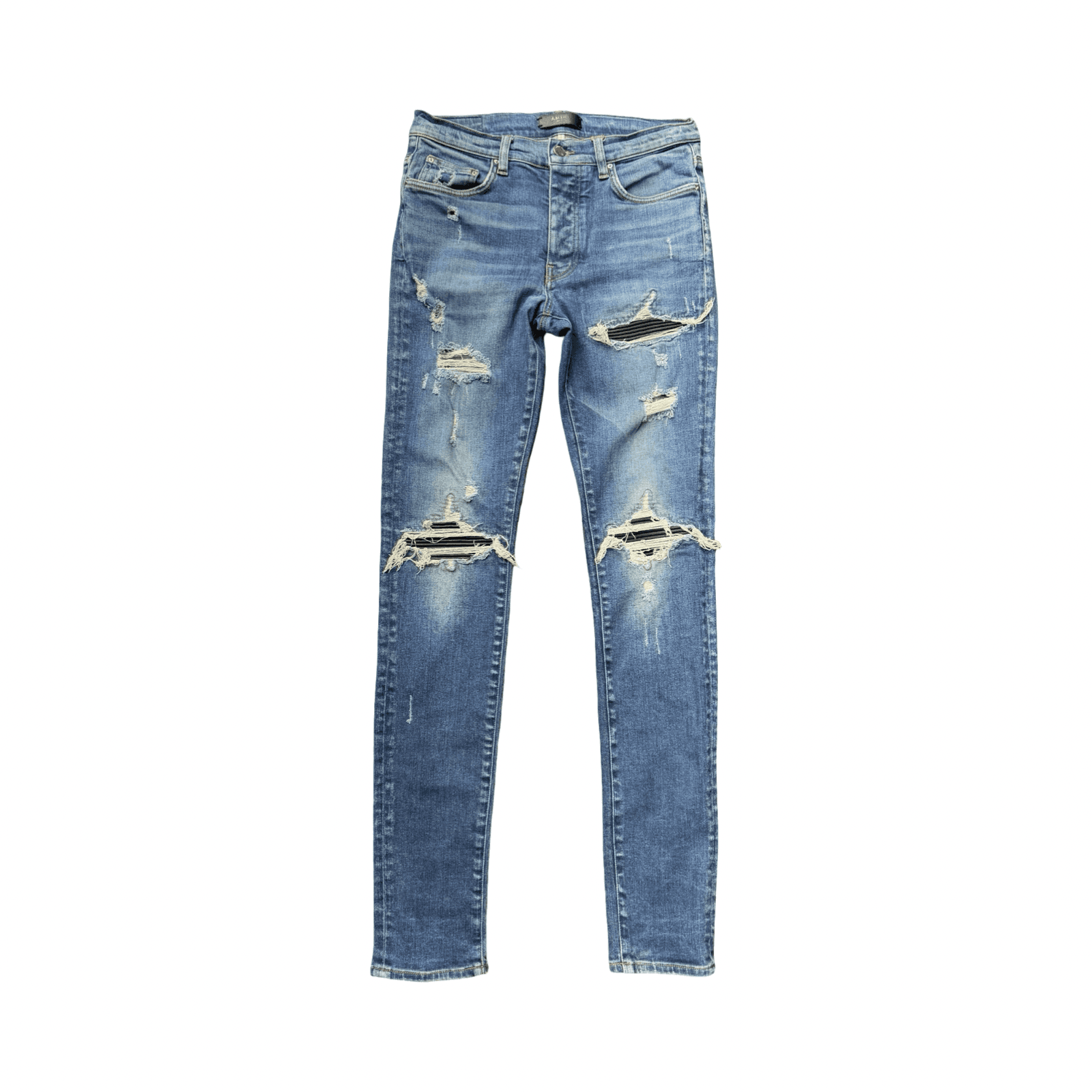 Amiri MX1 Distressed Skinny Jeans — photo 1 of 2