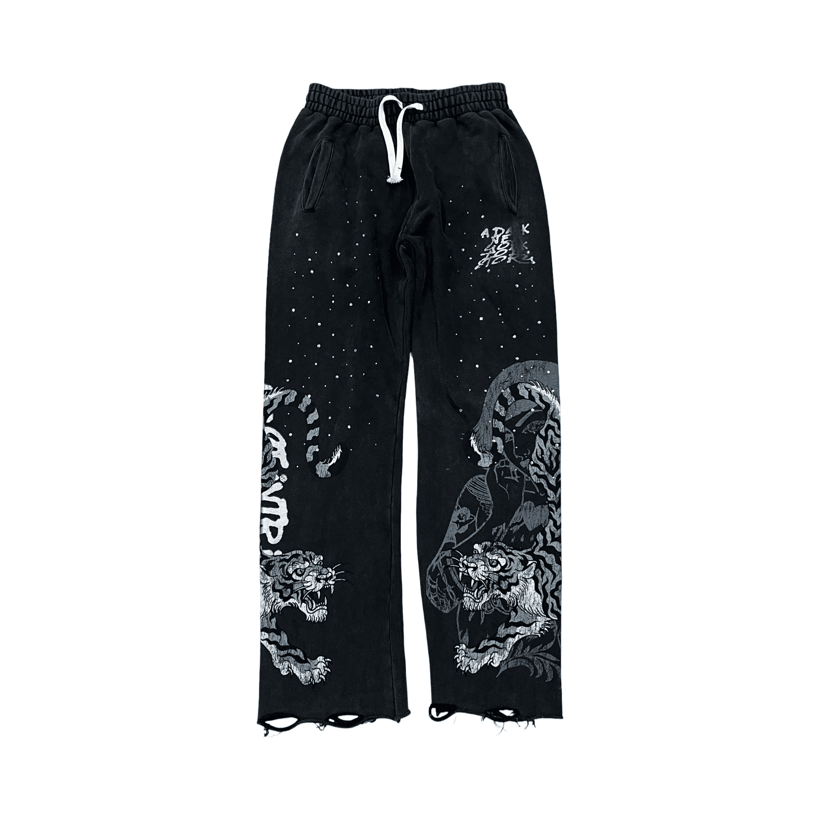 Lost intricacy "Twin Tiger" Sweatpants Black