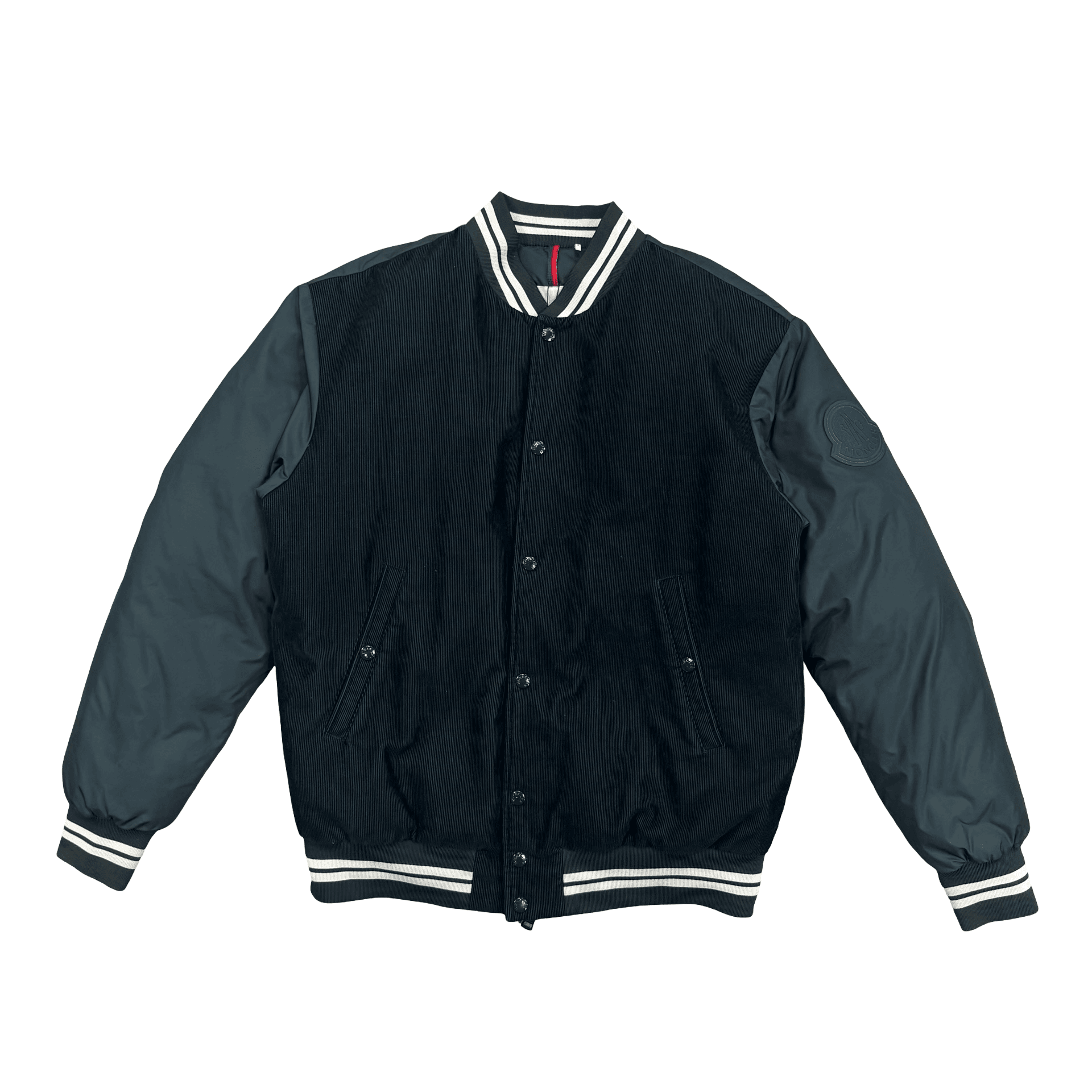 Moncler Exmoor Corduroy Baseball Jacket Green — photo 1 of 2