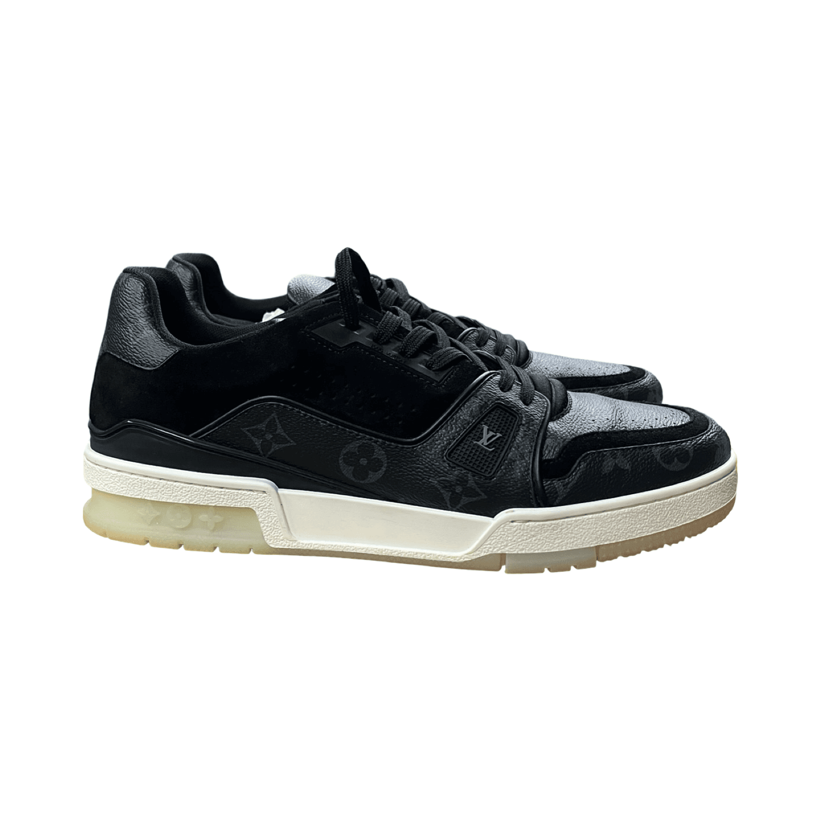 LV Trainer Monogram Sneakers Black