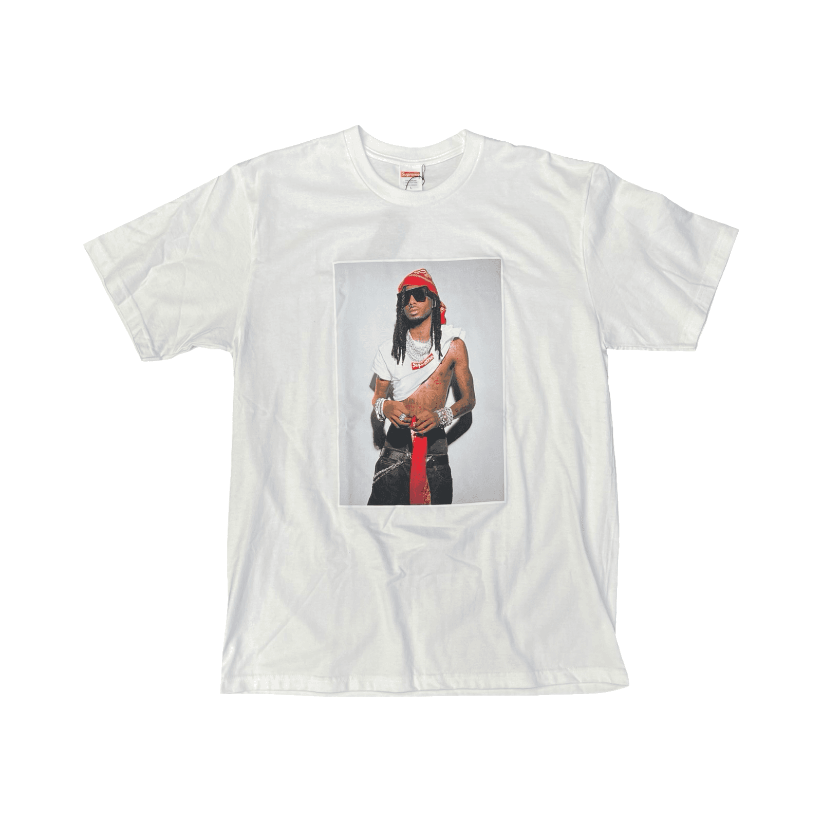 Supreme Playboy Carti White Tee Shirt — photo 1 of 2