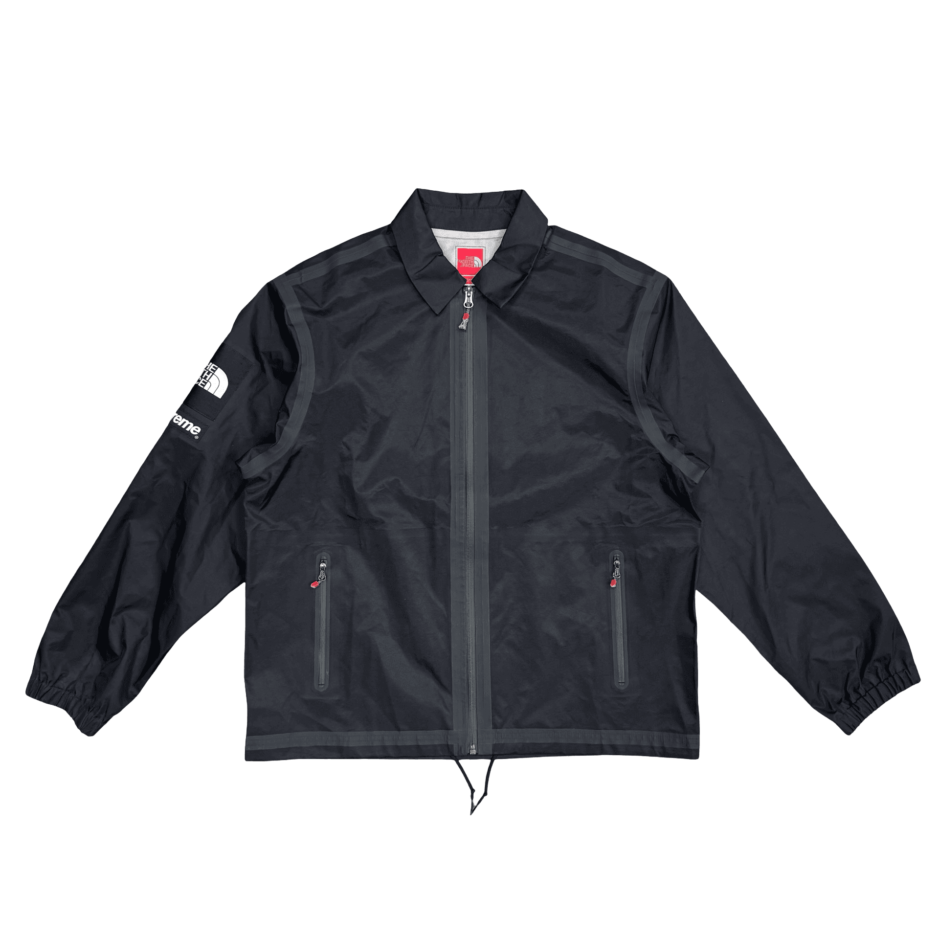Supreme TNF Summit Series Outer Tape Seam Coaches Jacket Black