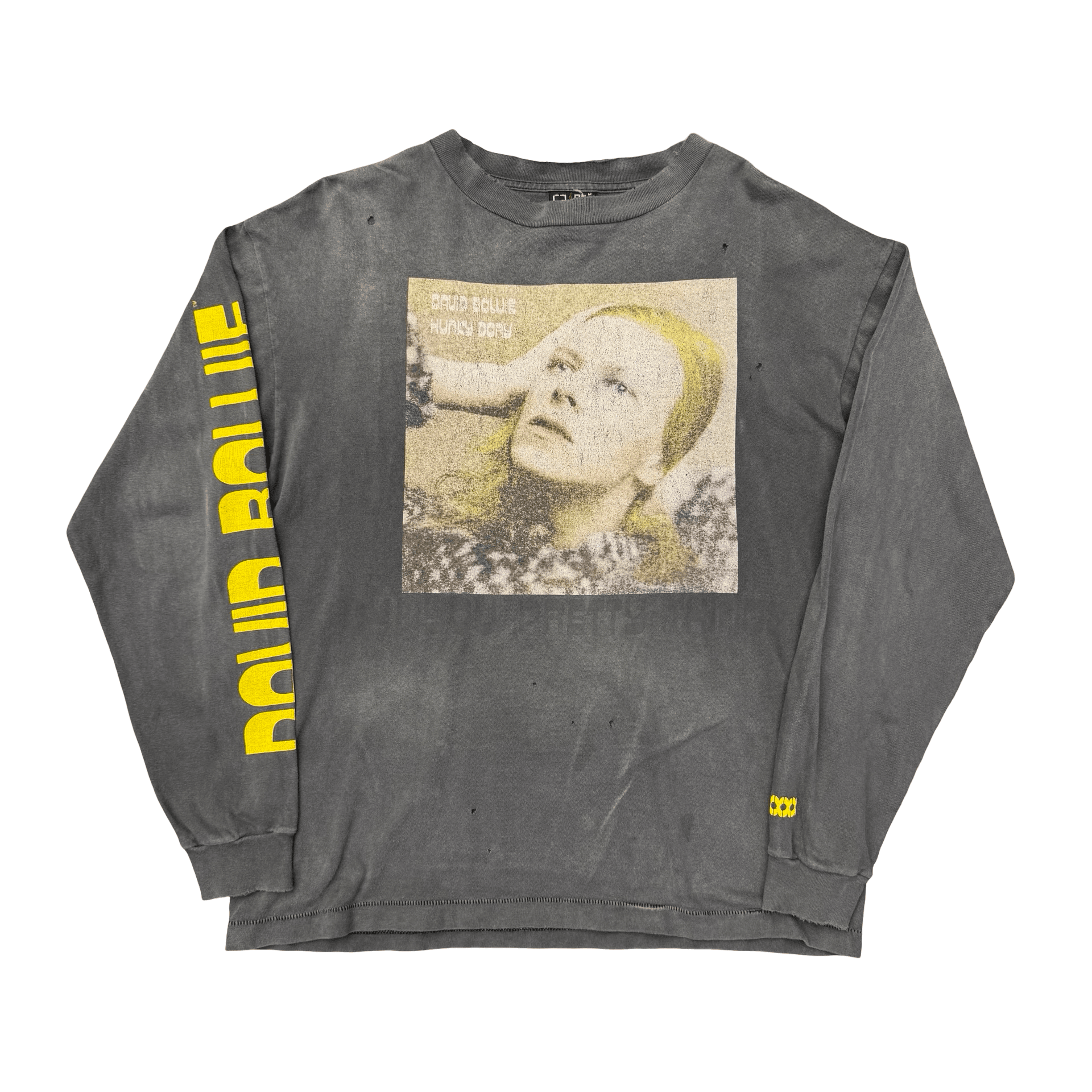 Saint Michaels x David Bowie Hunky Dory L/S Tee Gray Wash — photo 1 of 2