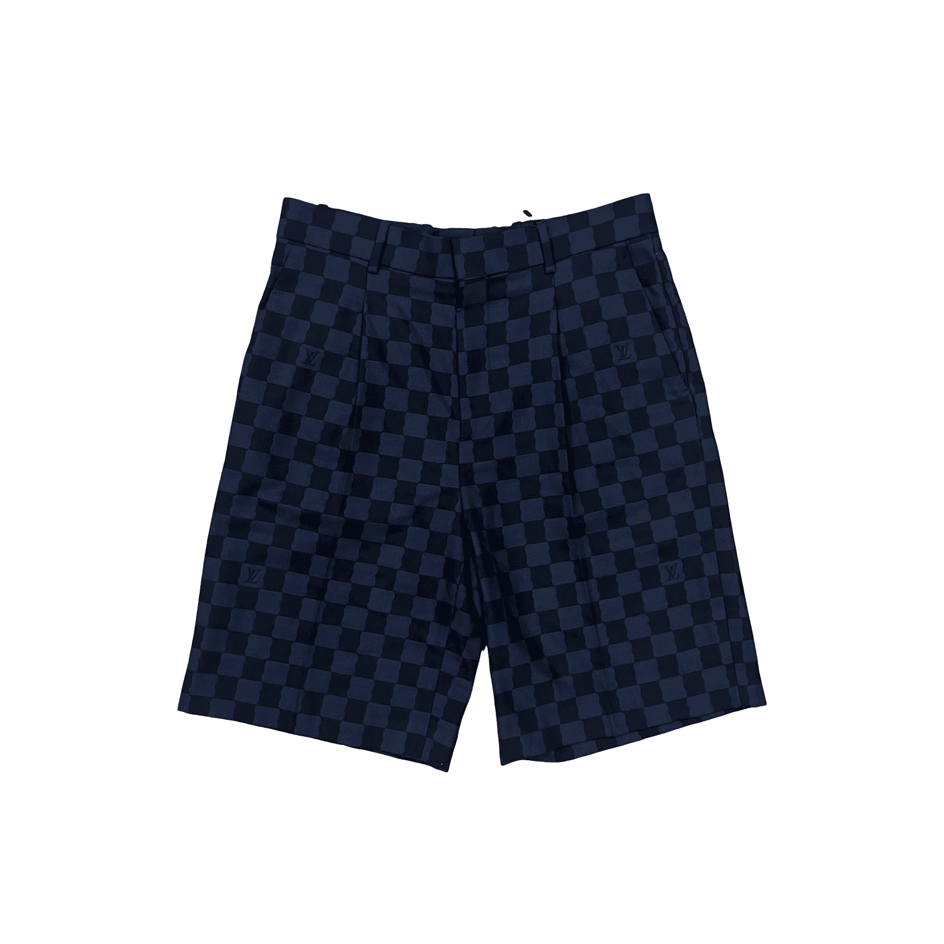 LV Wool Blend Drawstring Shorts — photo 1 of 2