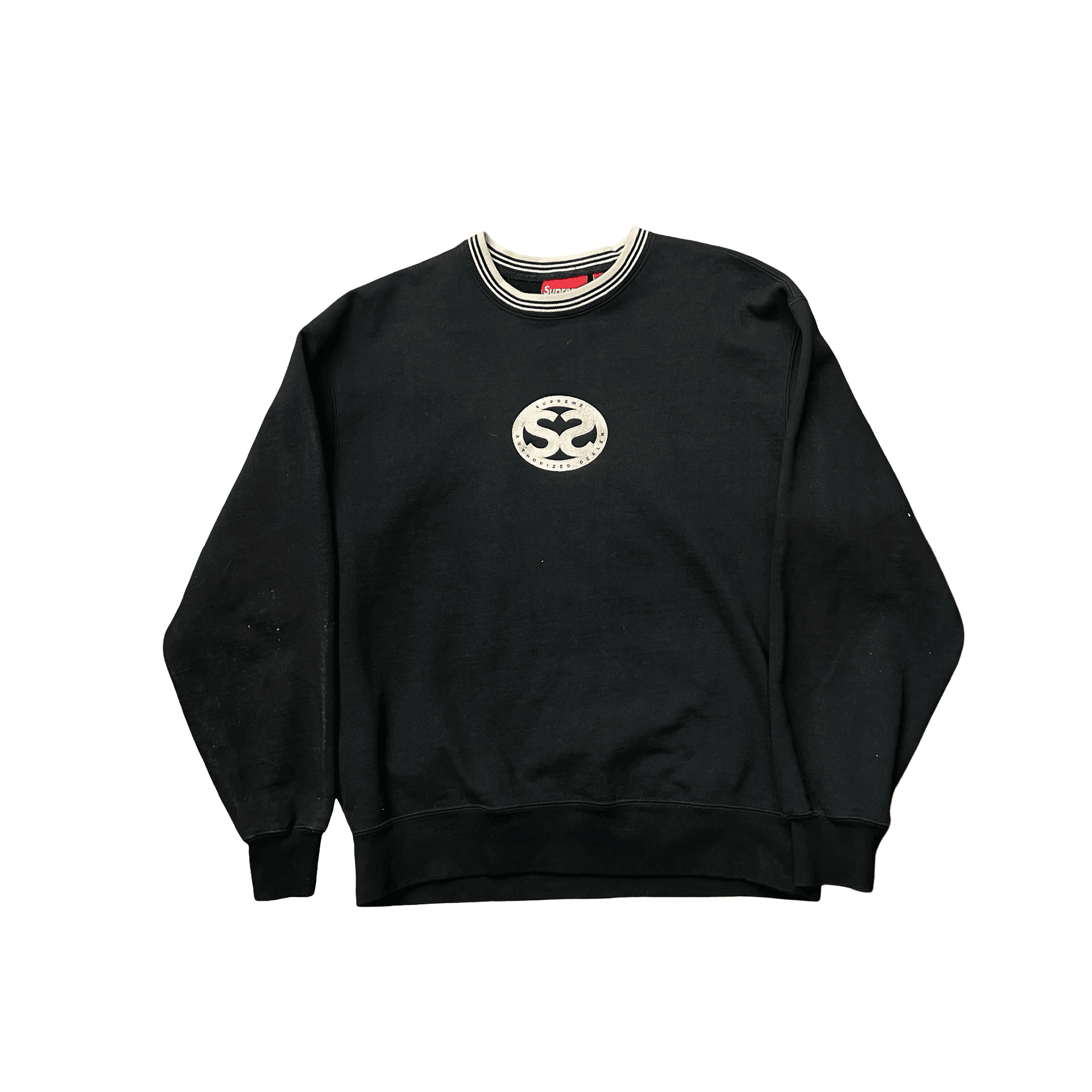 Supreme Double S Crewneck Black