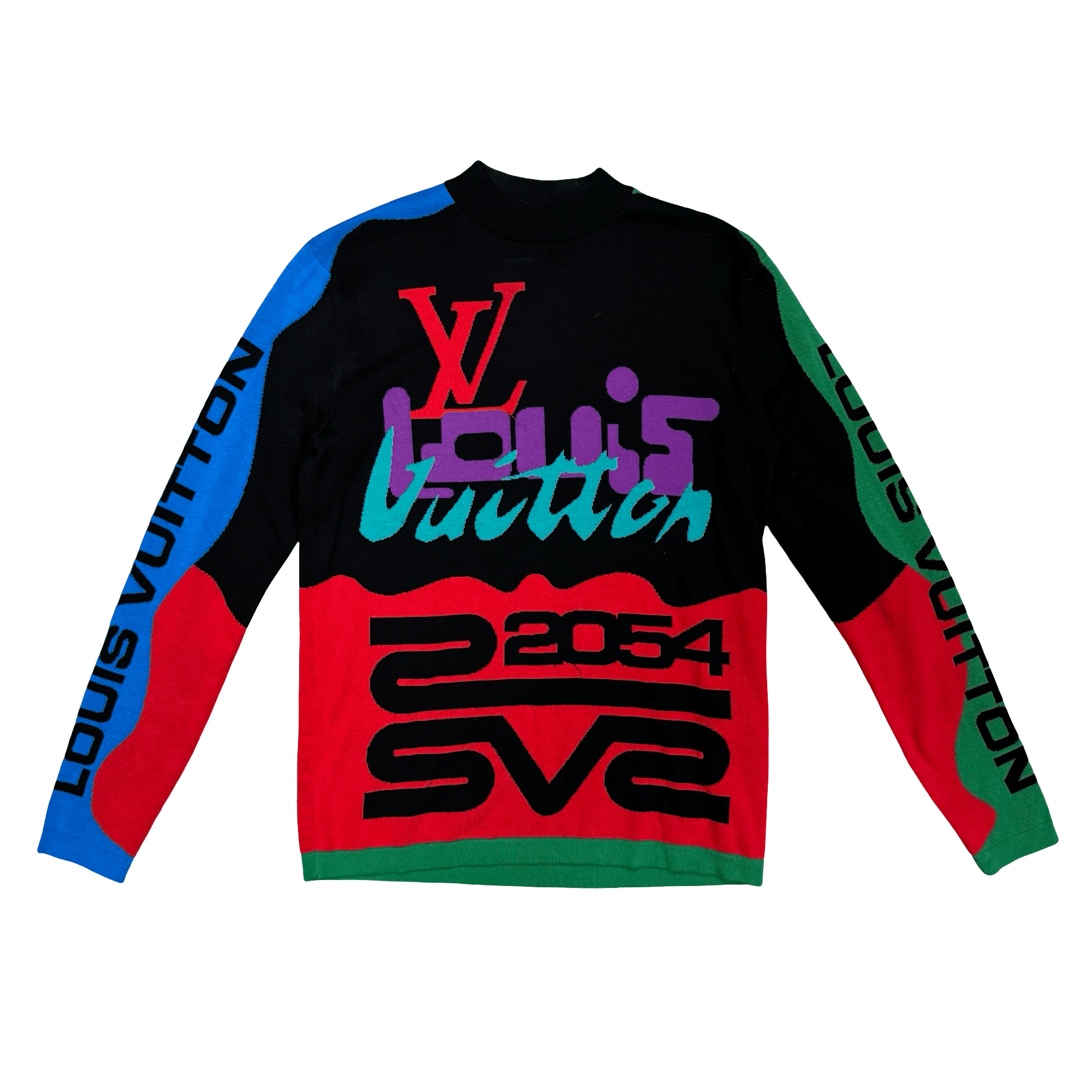Louis Vuitton 2054 Intarsia Knit Sweater Multicolor — photo 1 of 2