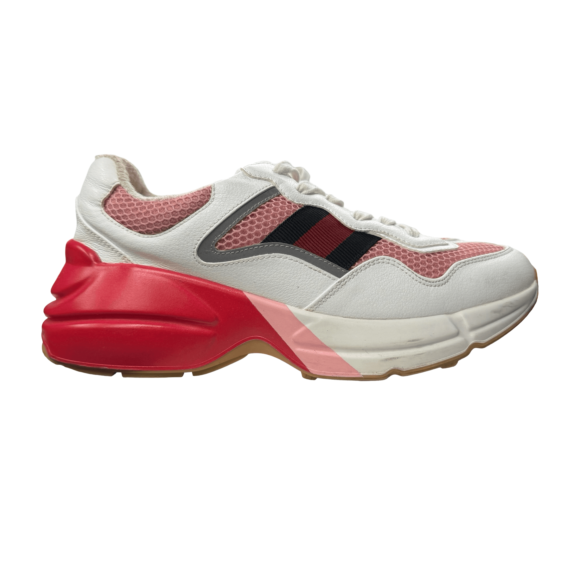 WMNS Gucci Rhyton Sneaker White Pink — photo 1 of 7