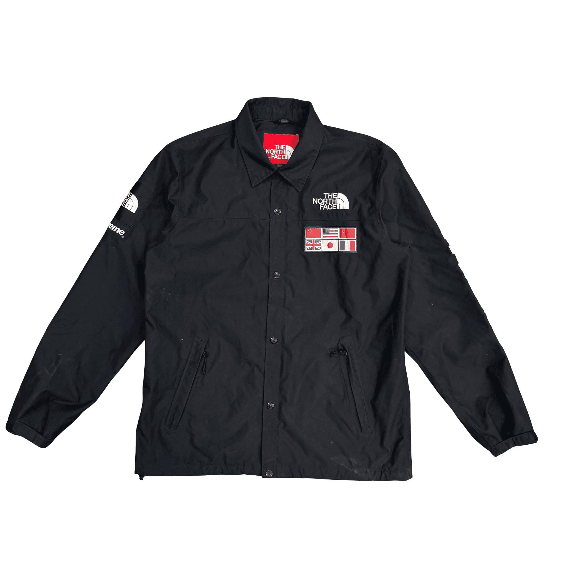 Supreme TNF Expedition Coaches Jacket Black