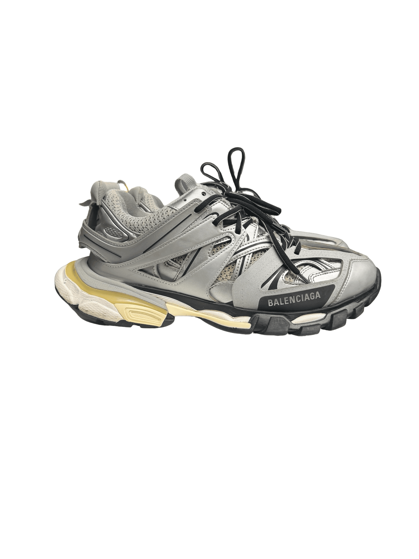 Balenciaga Track Metallic Silver Runner — photo 1 of 7