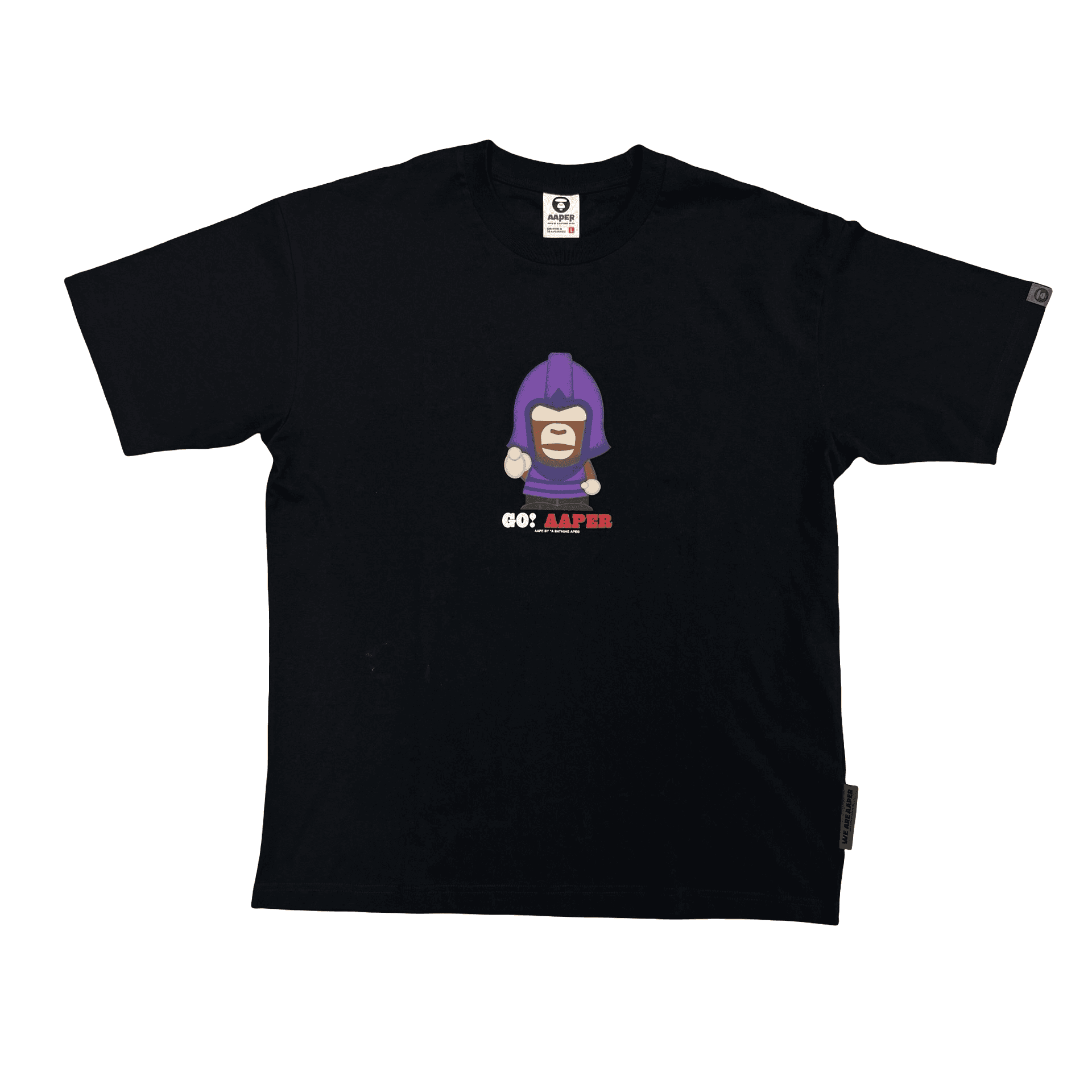 A Bathing Ape AAPER T-Shirt Black — photo 1 of 2