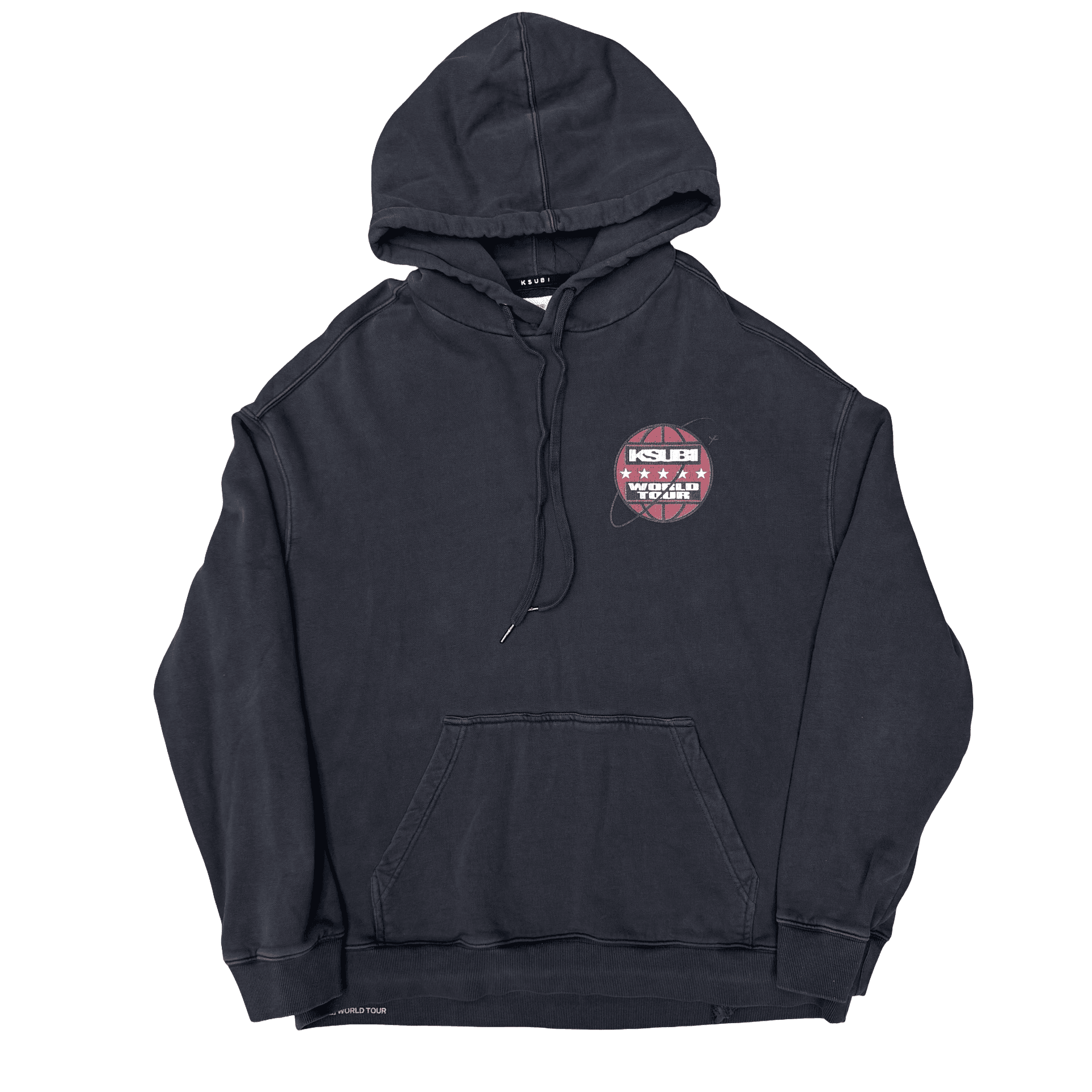 Ksubi World Tour Biggie Hoodie Dark Grey — photo 1 of 2