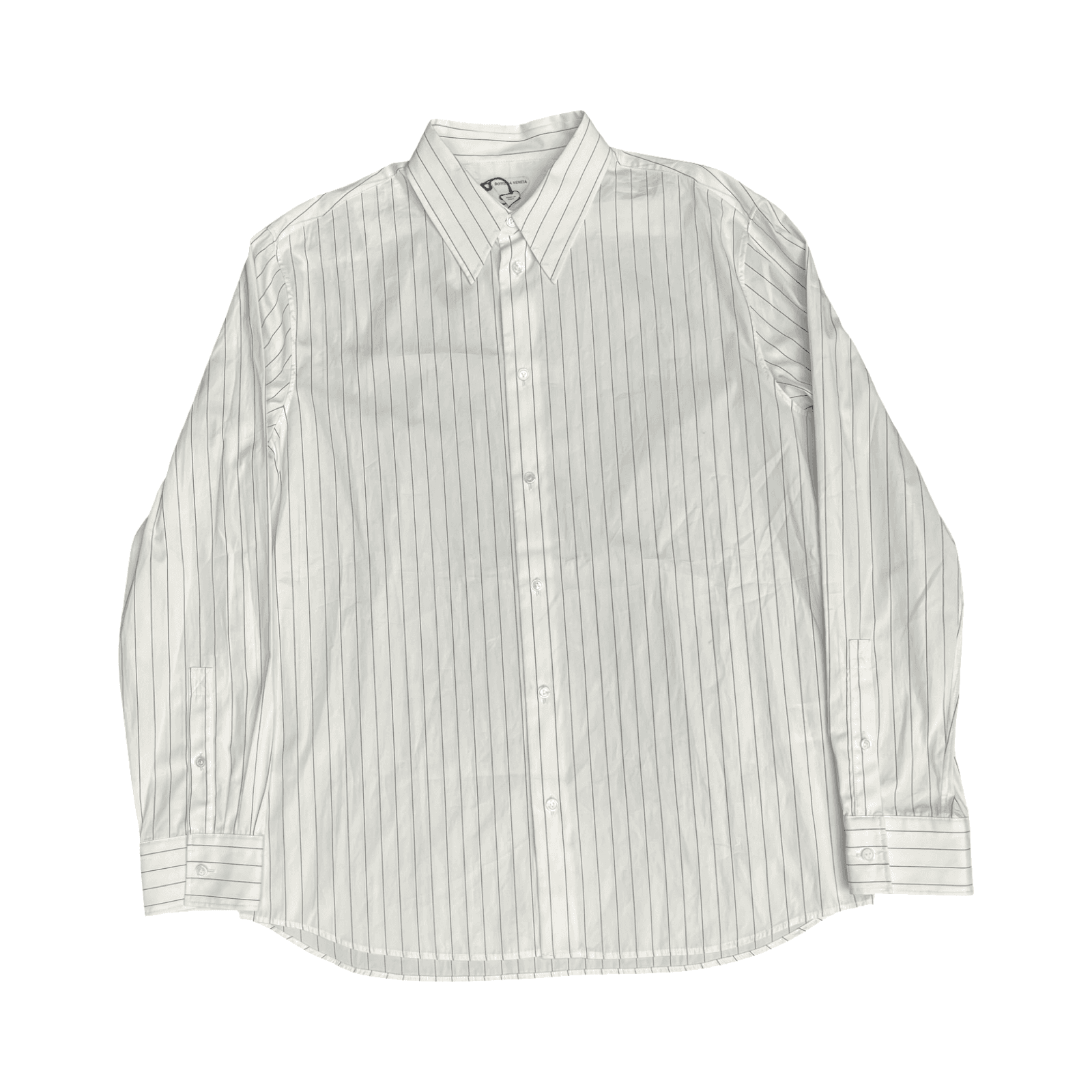 Bottega Veneta Striped Shirt White — photo 1 of 2