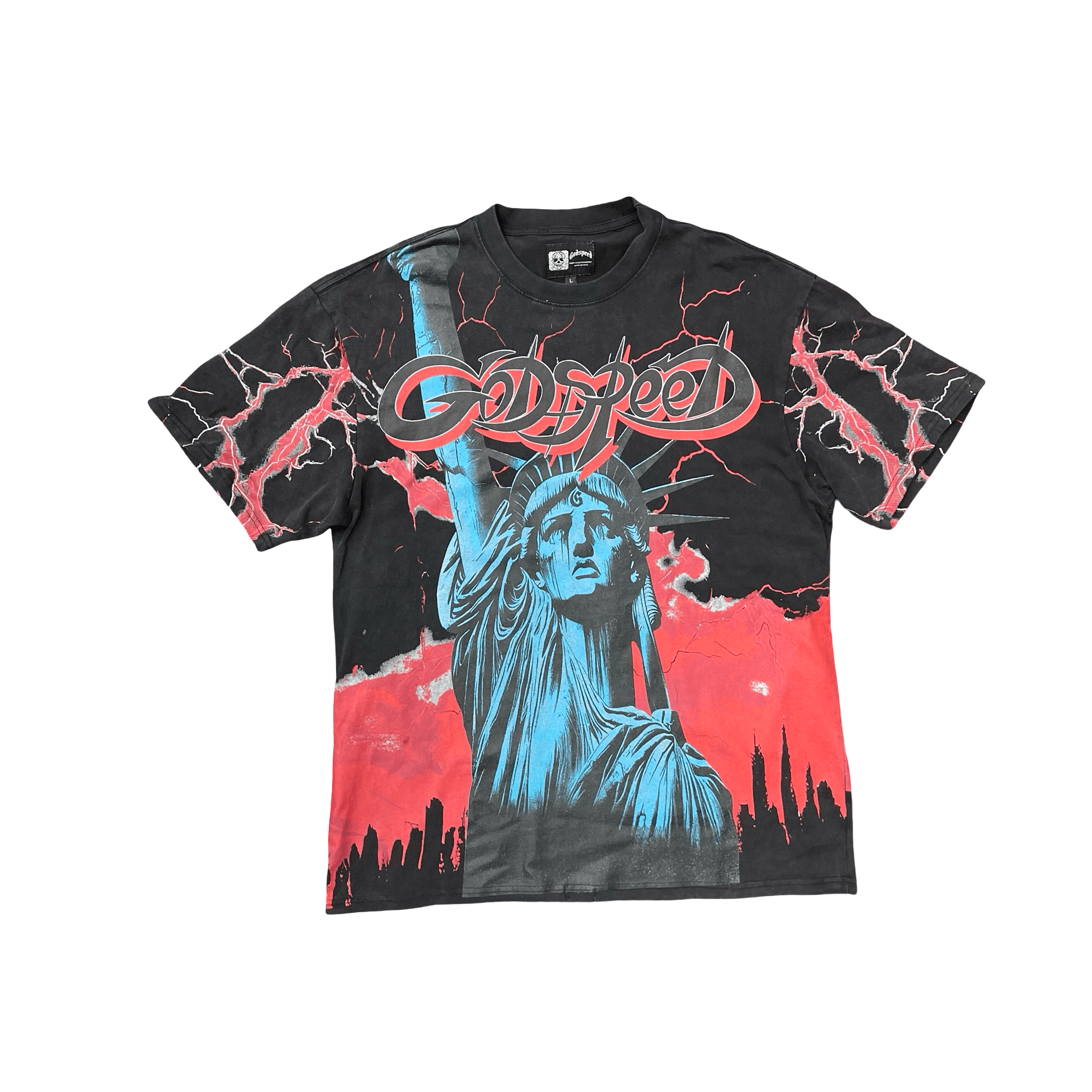 Godspeed Voltage Statue Print T-Shirt — photo 1 of 2