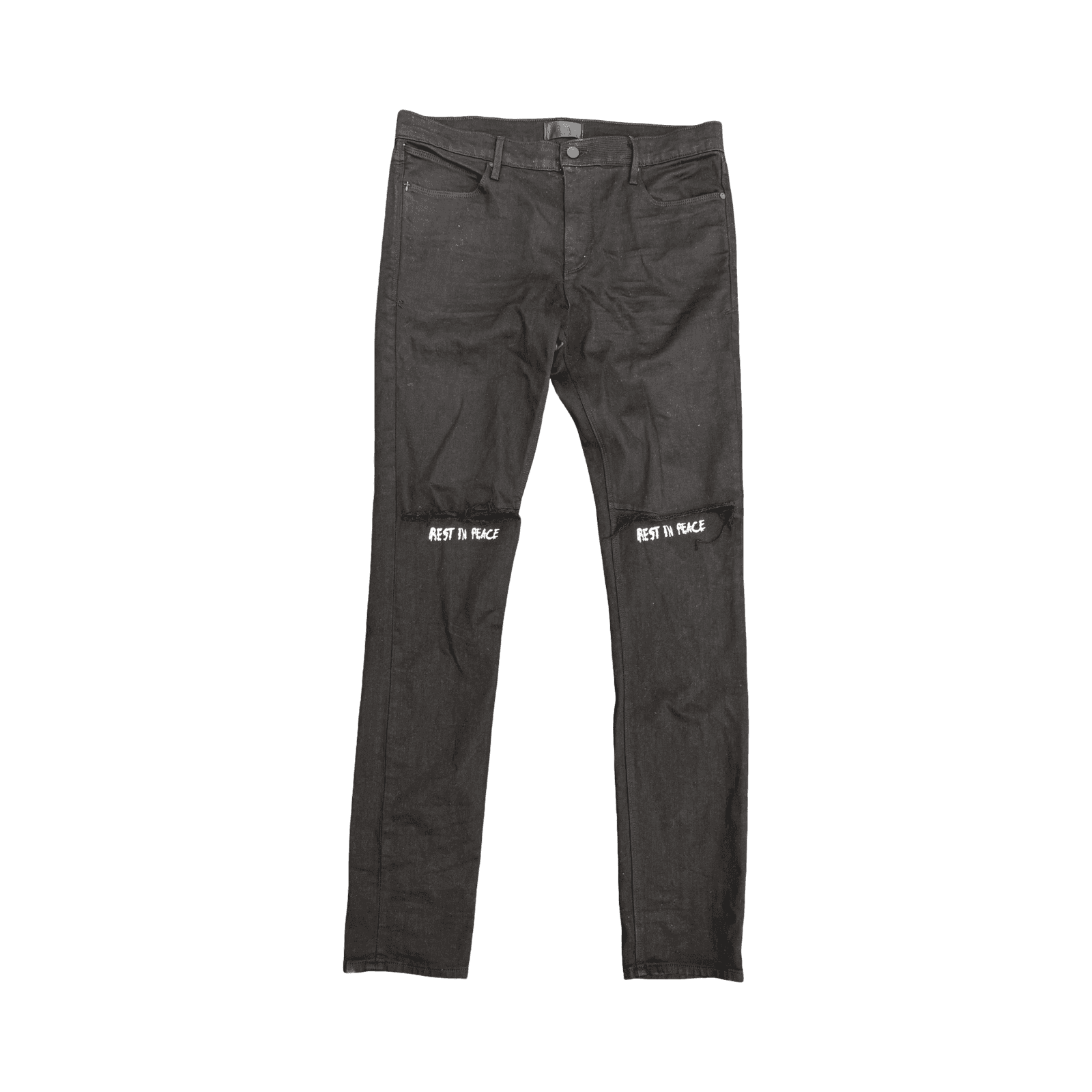 RTA Bryant Rest In Peace Ripped Skinny Jeans — photo 1 of 2