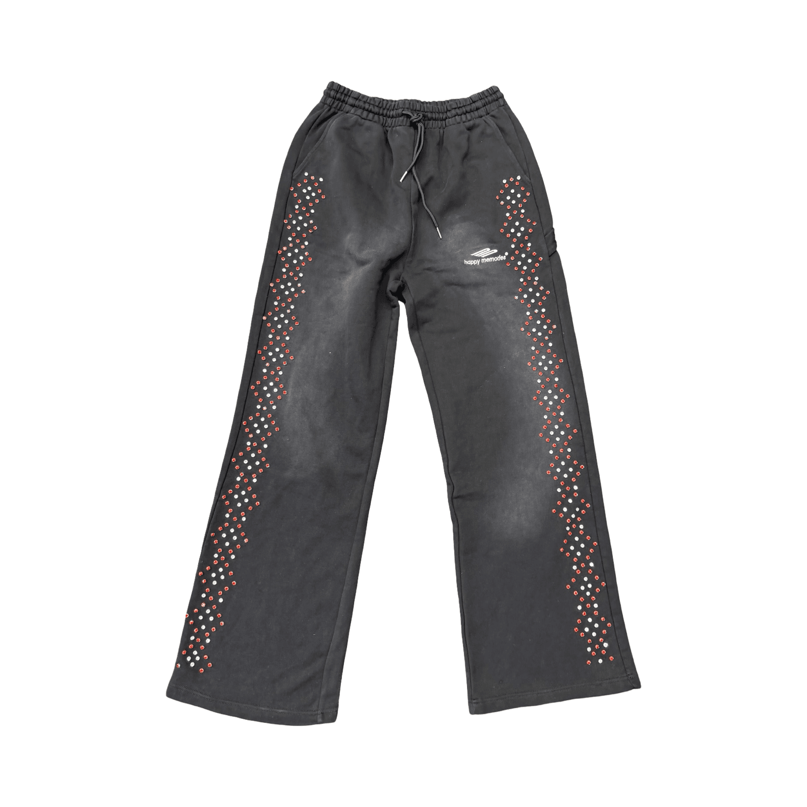 Happy Memories Dont Die Crystal Rhinestone Studded Sweatpants — photo 1 of 2