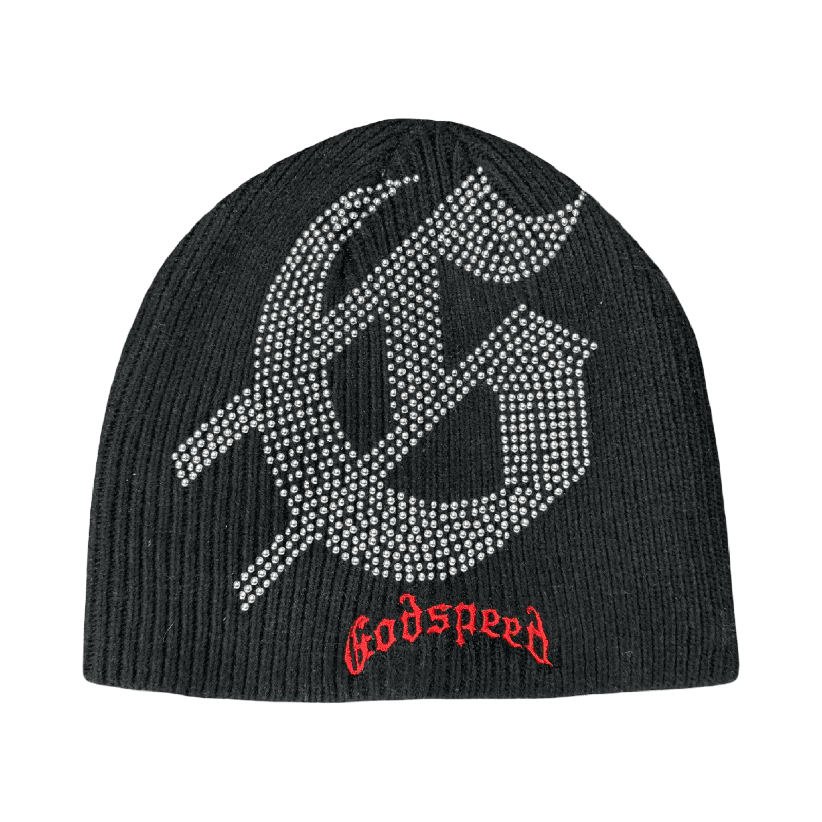GodSpeed Black Studded Beanie Black — photo 1 of 2