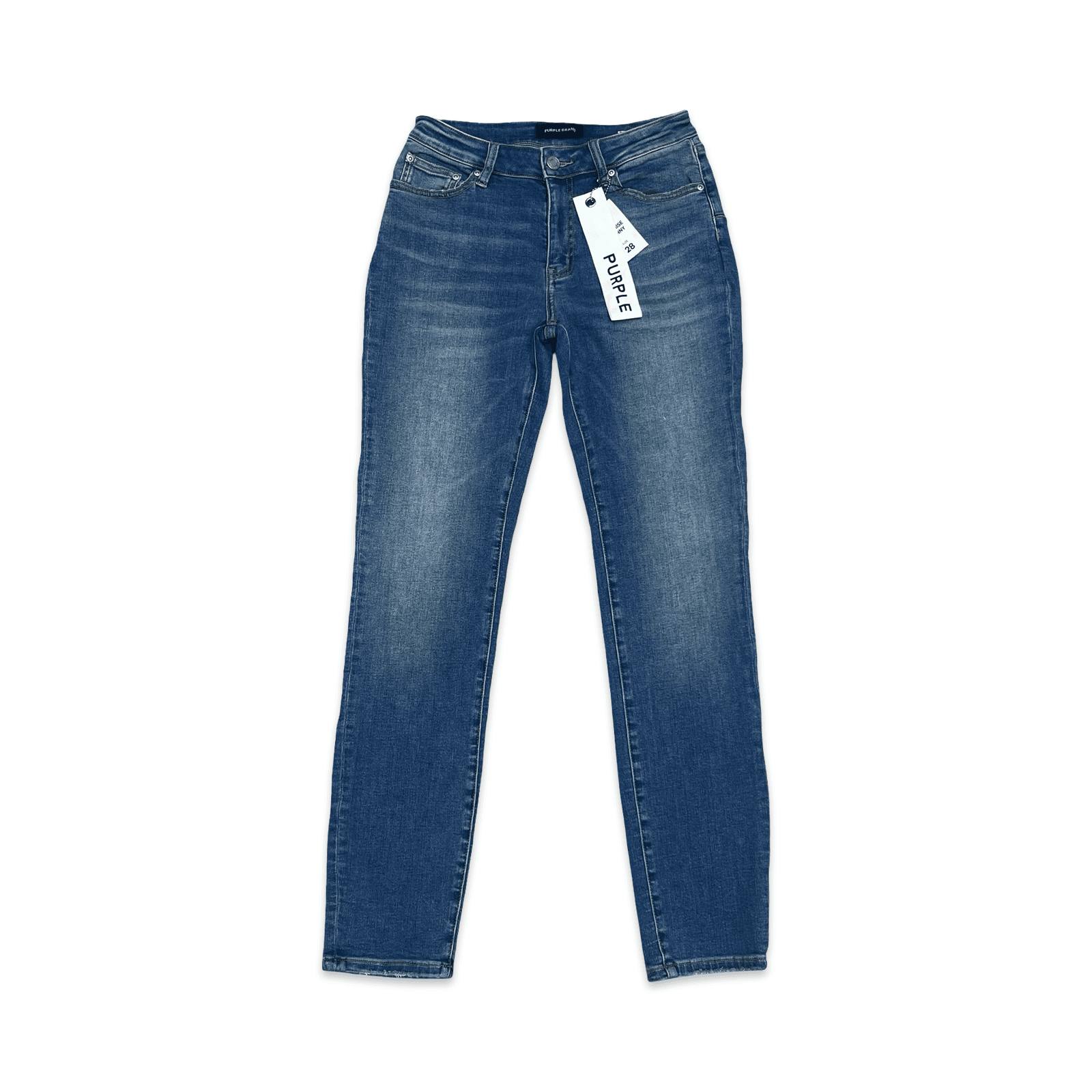 Purple Brand D0000 Mid Rise Skinny Jeans Indigo — photo 1 of 2