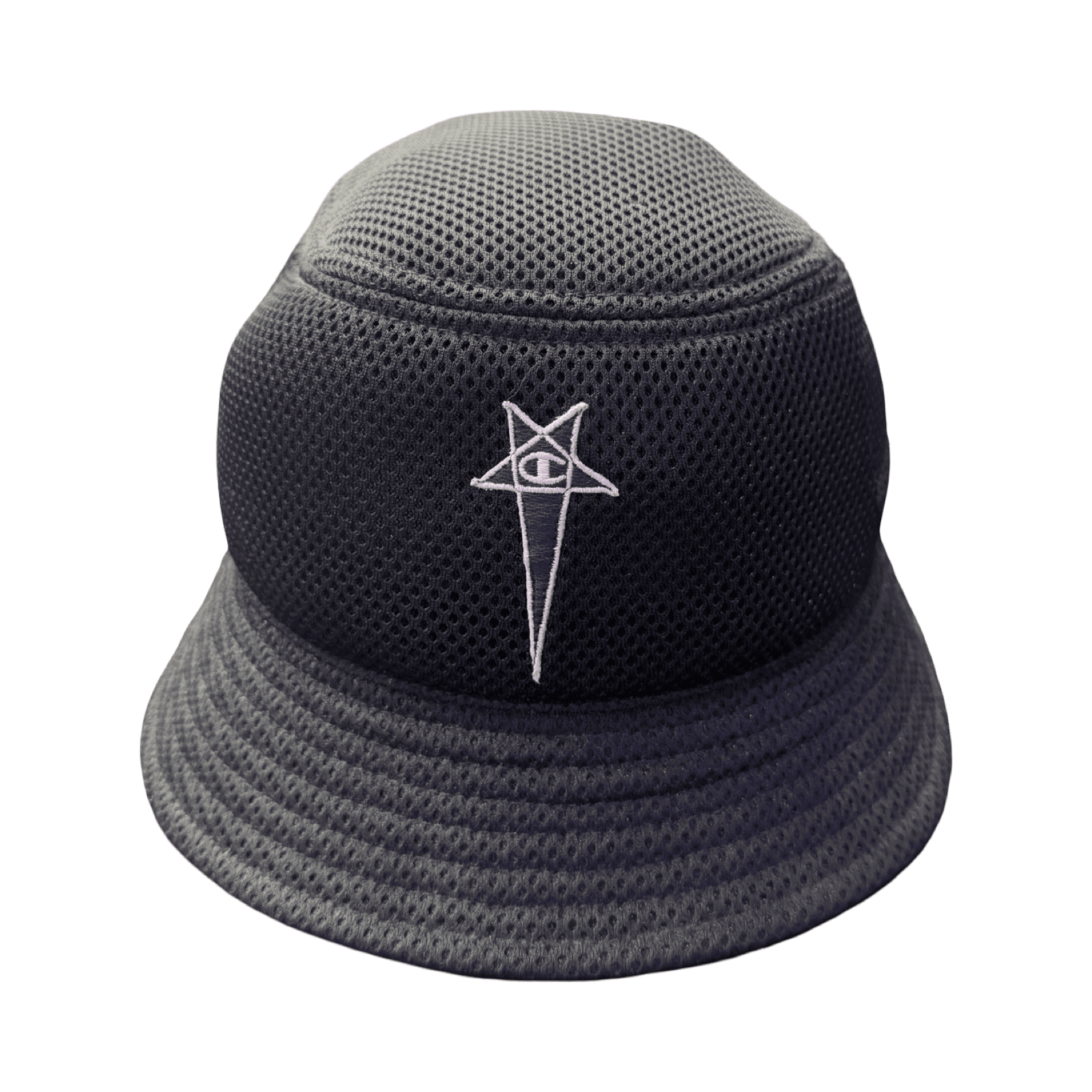 Rick Owens X Champions Bucket Hat Black