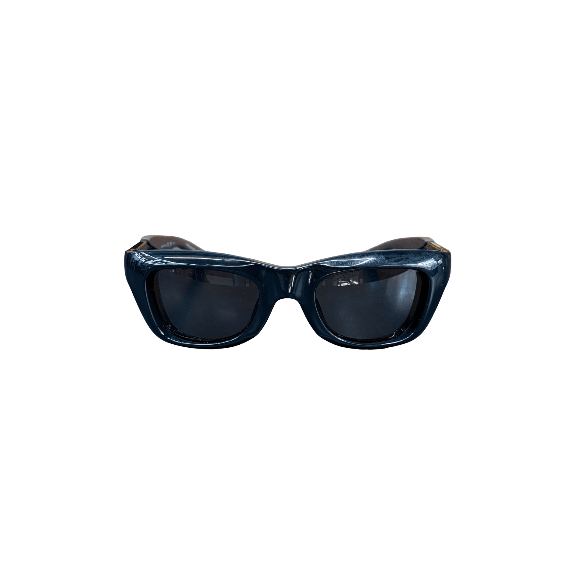 Bottega Veneta BV1183A Square Injection Sunglasses Black Grey — photo 1 of 4