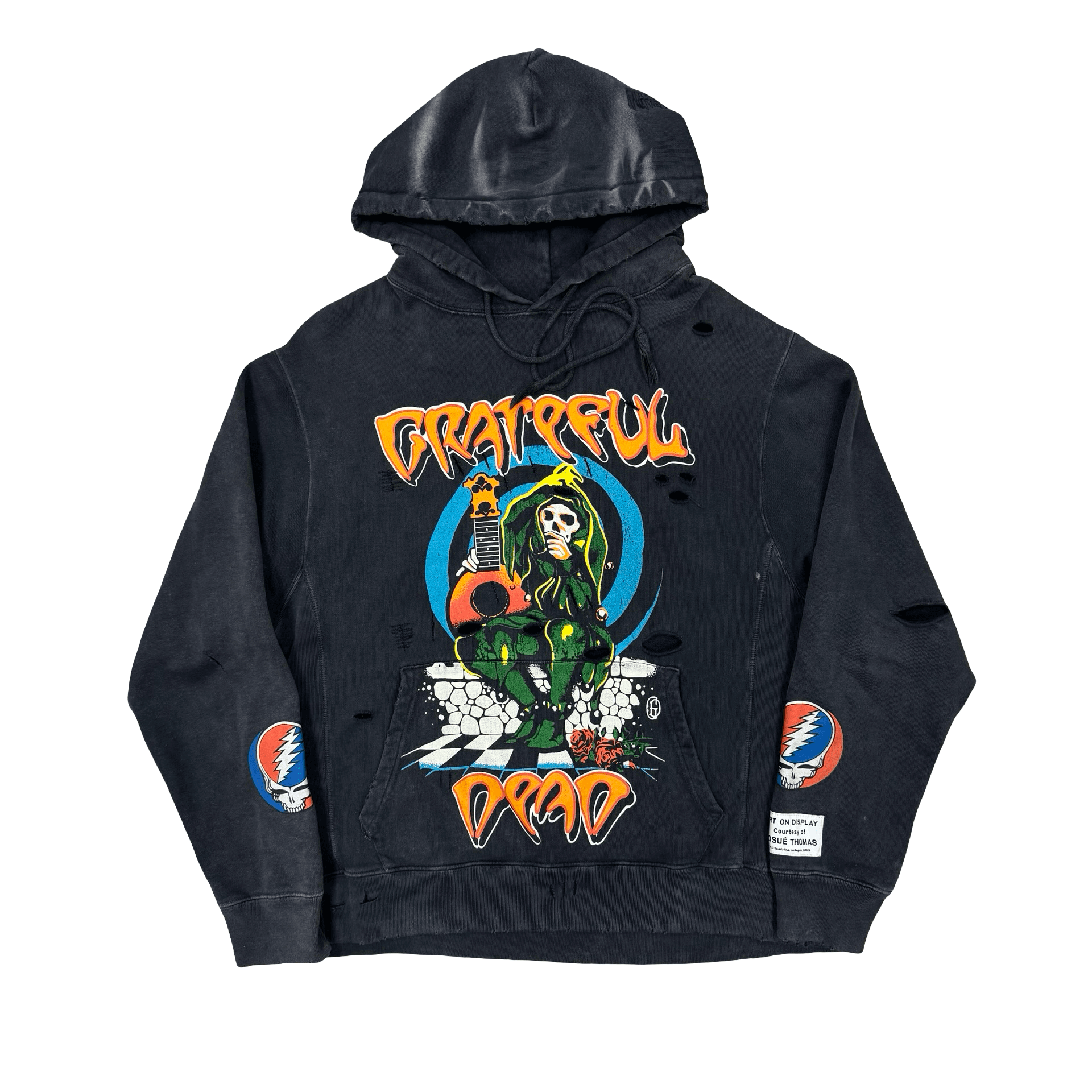 Gallery Dept. Grateful Dead Hoodie Black Wash