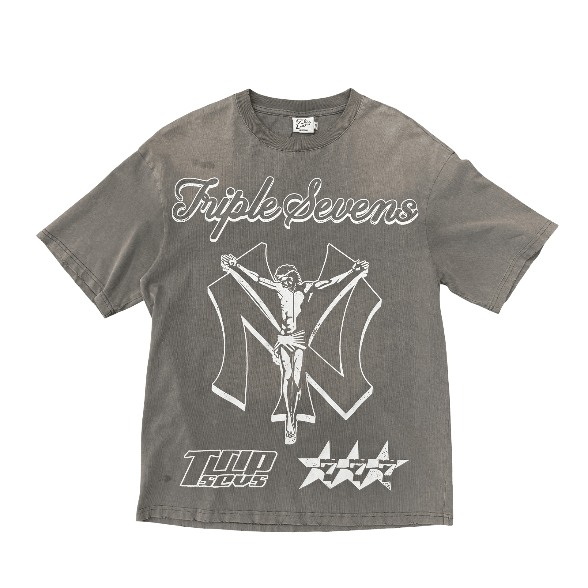 Triple Sevens NY Savior T-Shirt Olive — photo 1 of 2
