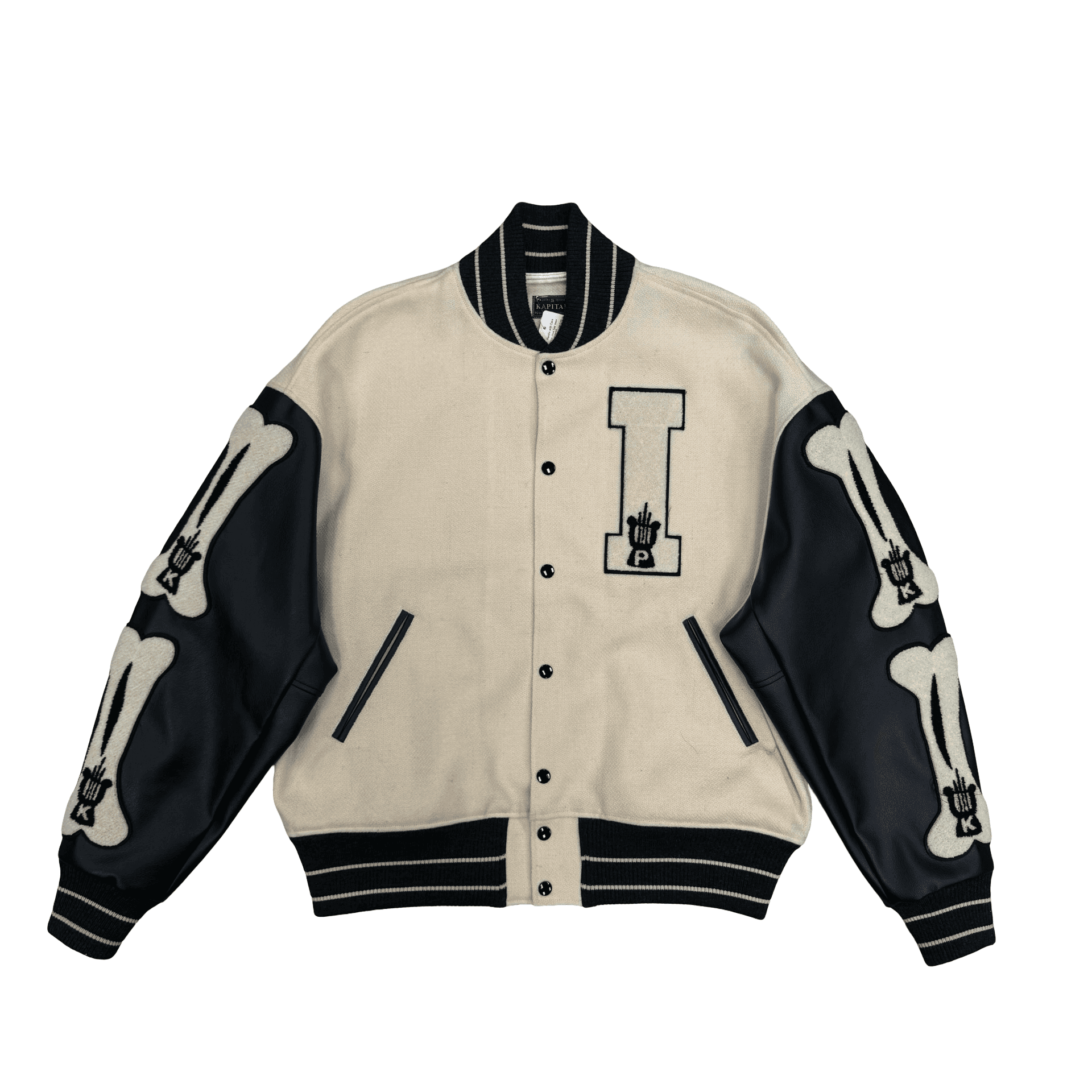 Kapital 40's Wool I-Five Varsity Jacket Kinari — photo 1 of 2