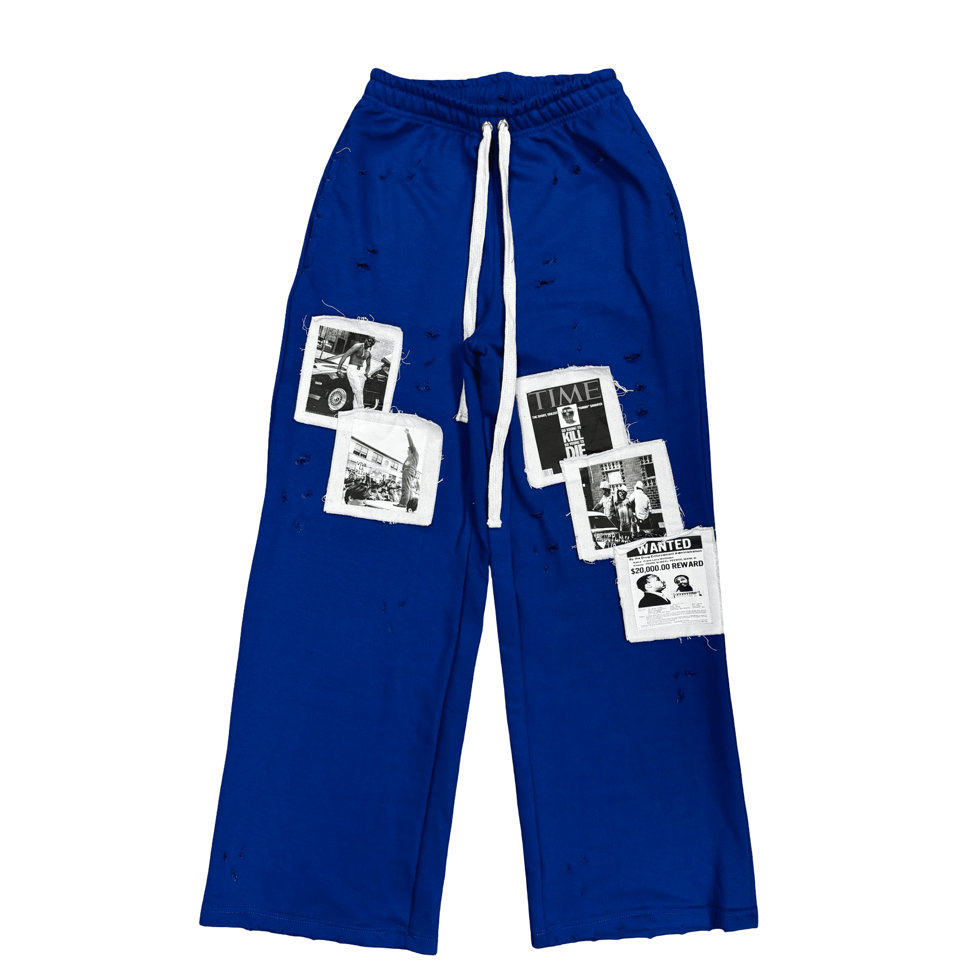 Fraternal Desires WATTBA Sweatpants Blue — photo 1 of 2