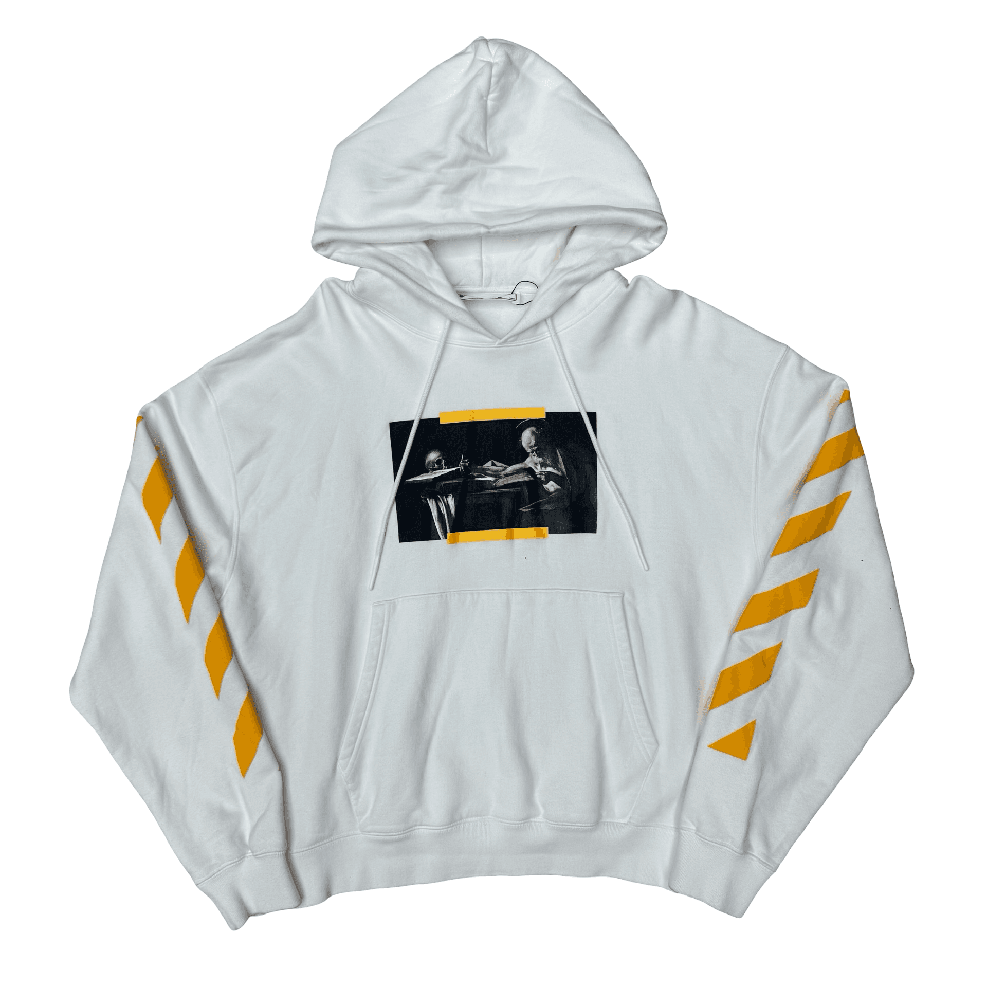 Off-White Caravaggio Painting Diag Stripe Hoodie White — photo 1 of 2