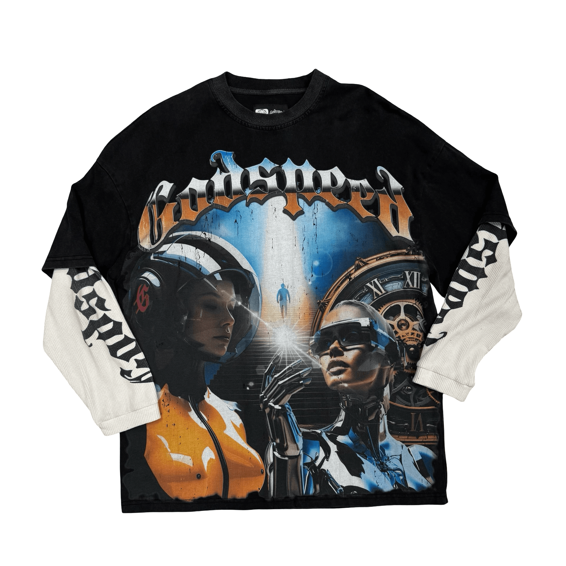 Godspeed Chosen One Layered L/S T-Shirt Black — photo 1 of 2