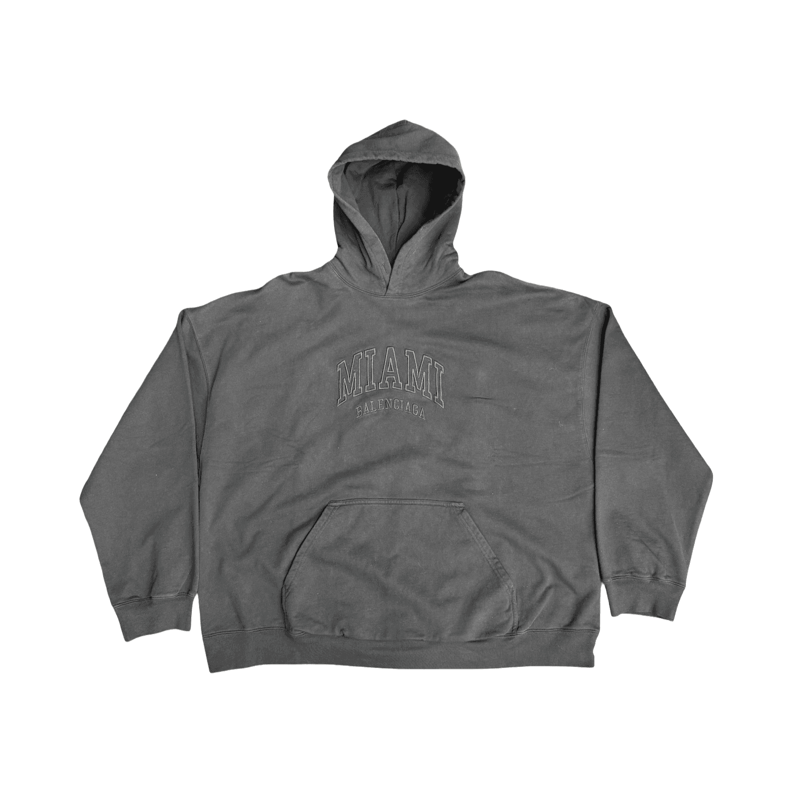 Balenciaga Miami Cities Pullover Hoodies Black — photo 1 of 2
