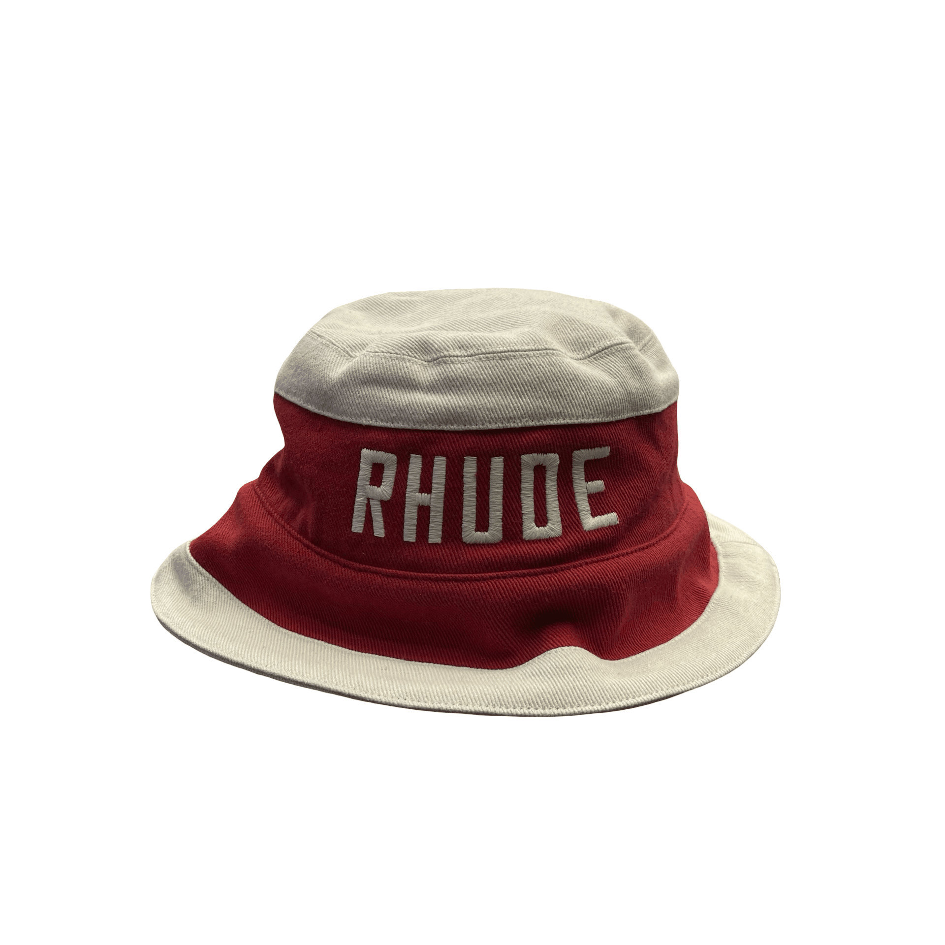 Rhude East Hampton Bucket Hat Red Cream — photo 1 of 3