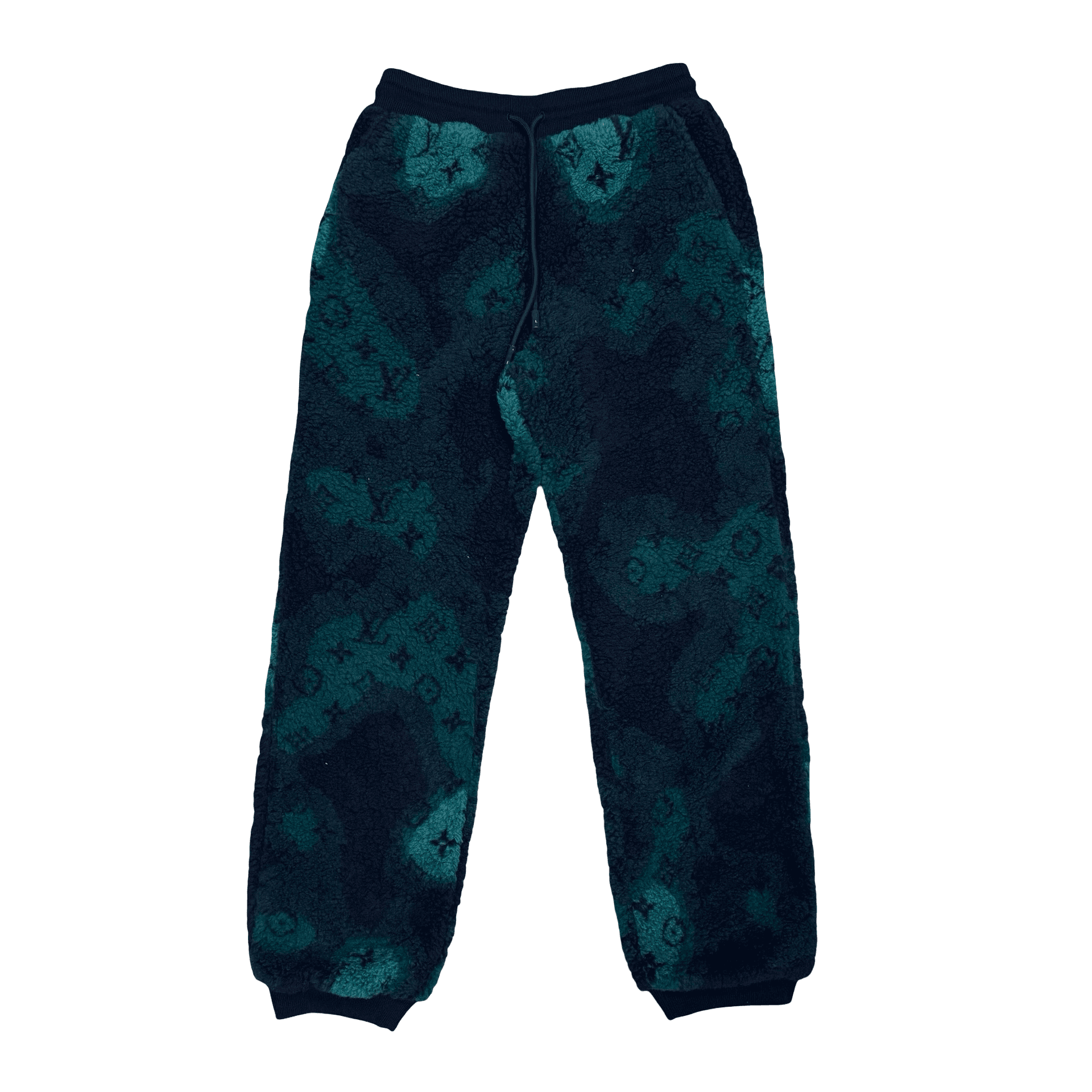 Louis Vuitton Monogram Camo Fleece Jogpants Green — photo 1 of 2