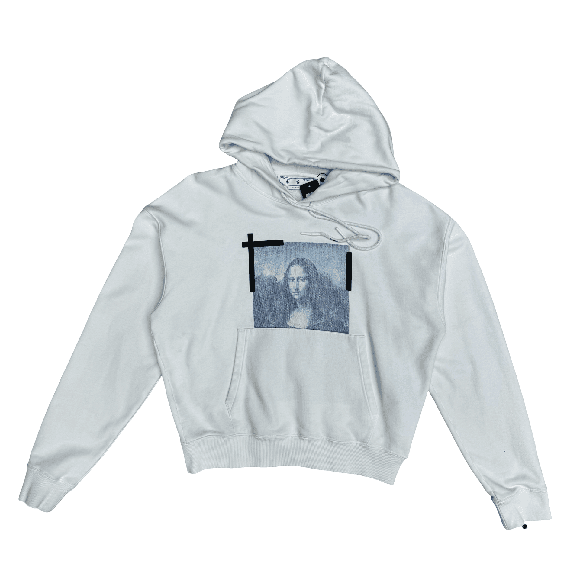 Off-White Taped Mona Lisa Pullover Hoodie White — photo 1 of 2