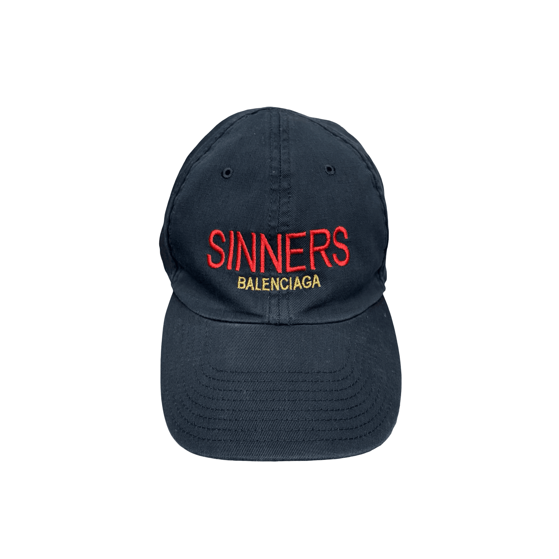 Balenciaga Sinners Baseball Cap Navy — photo 1 of 4