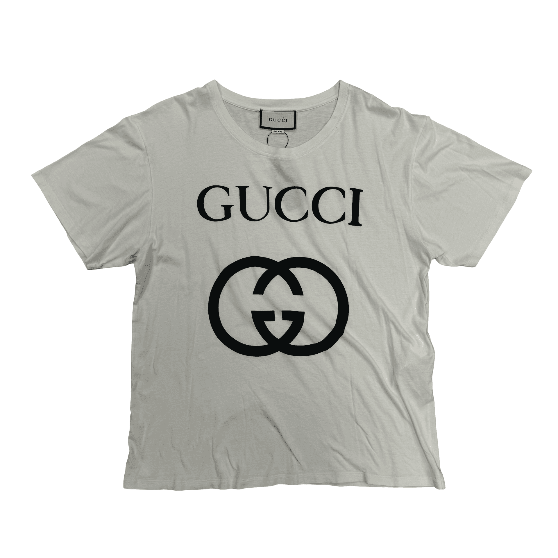 Gucci Oversized Interlocking G T-Shirt White — photo 1 of 2