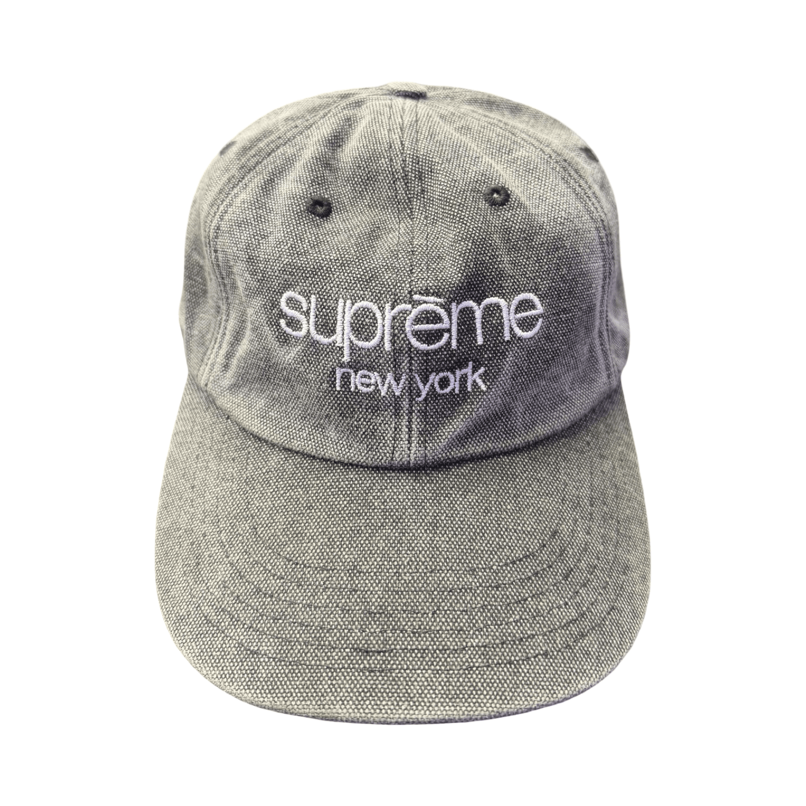 Supreme Classic Logo 6-Panel Cap Denim