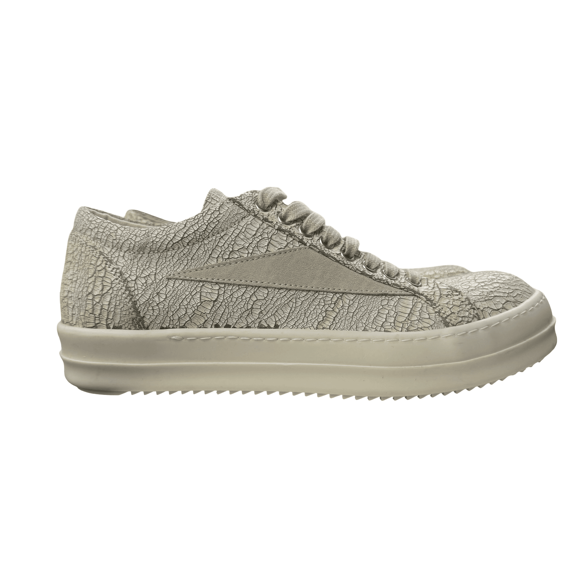 Rick Owens DRKSHDW Hollywood Vintage Low Megacrust Milk