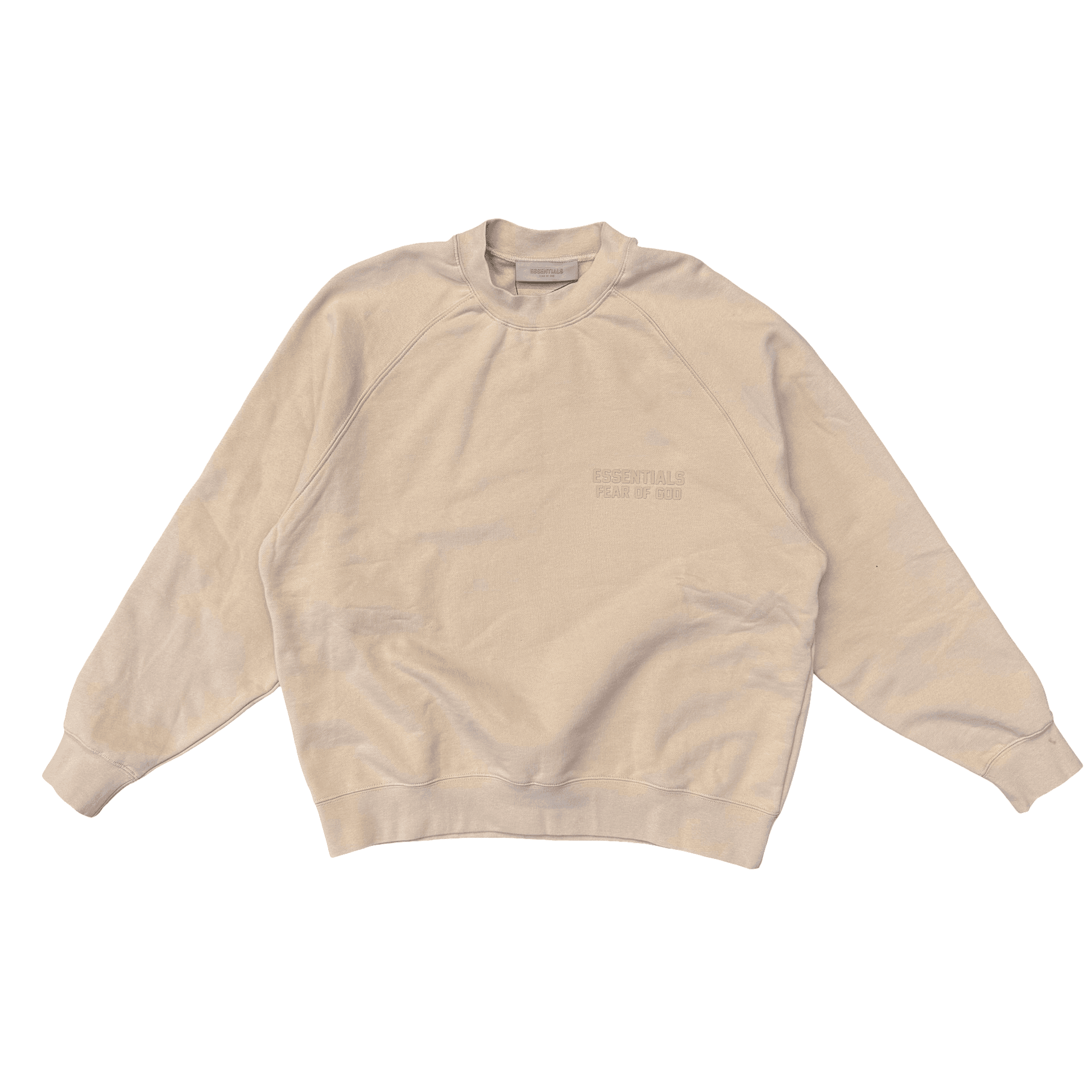 Essentials FOG L/S Crewneck Sweatshirt Sand — photo 1 of 2