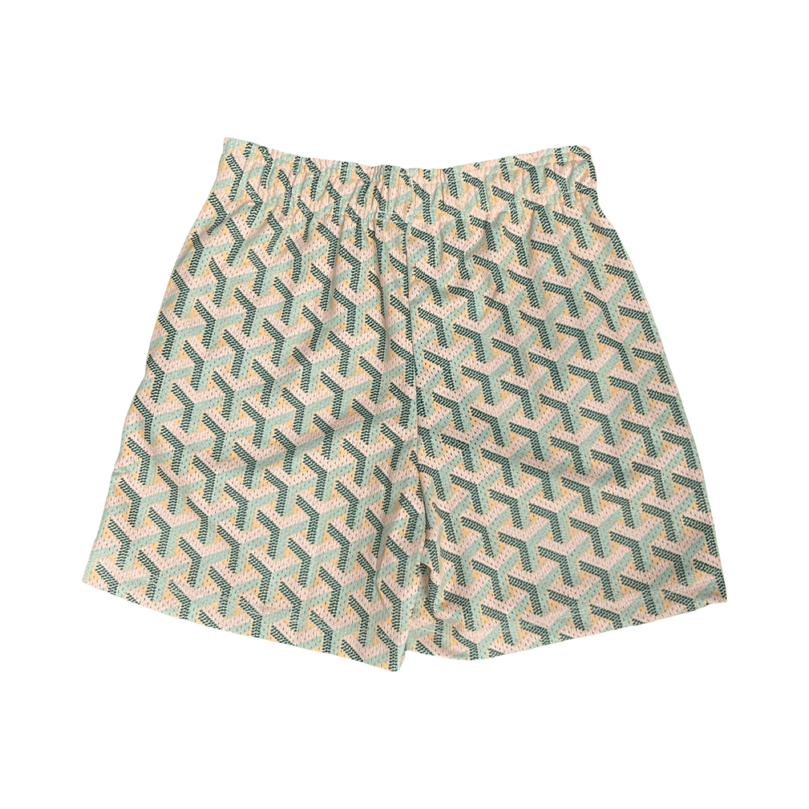 Bravest Studios Mesh Shorts Orange Yellow Green